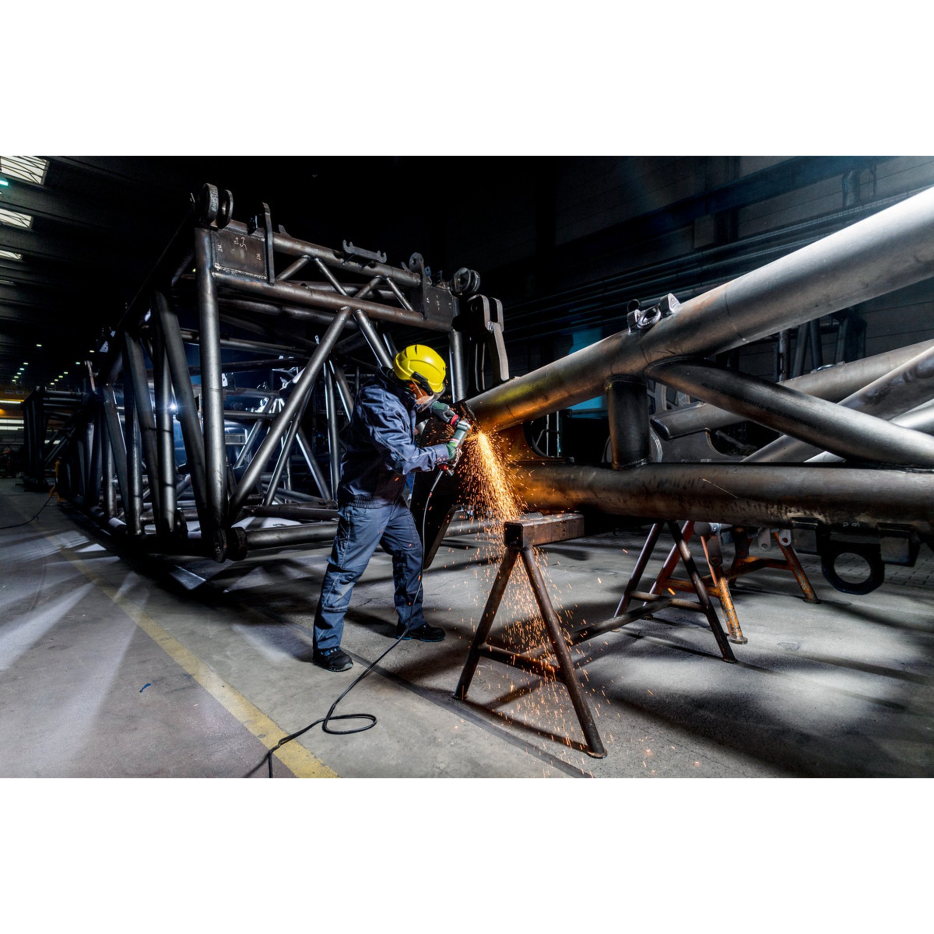 Person, Arbeiter, Helm, Erwachsener, Mann