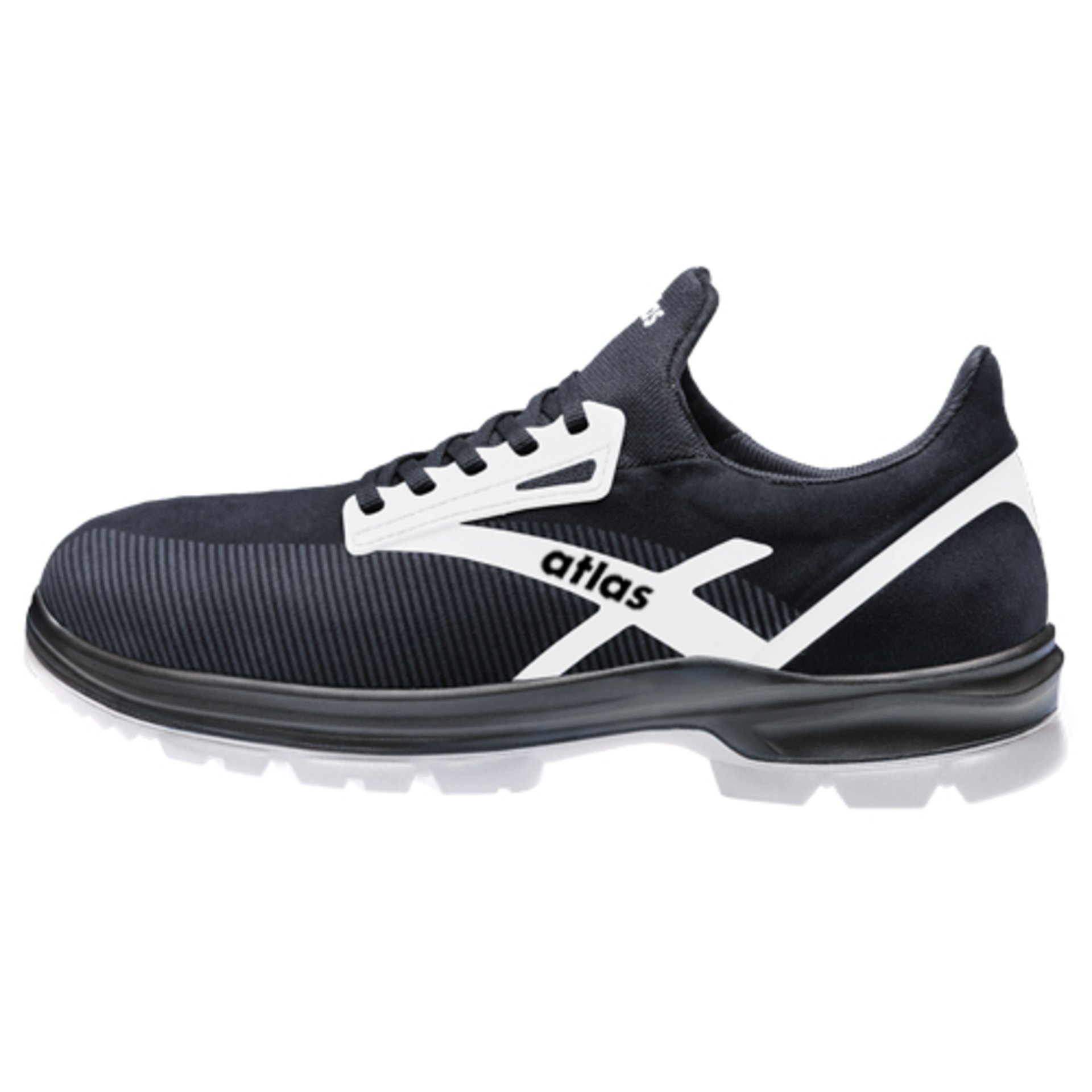 Sneaker, Laufschuh, Sport-Schuh, Grau-Schwarz, Mesh-Obermaterial