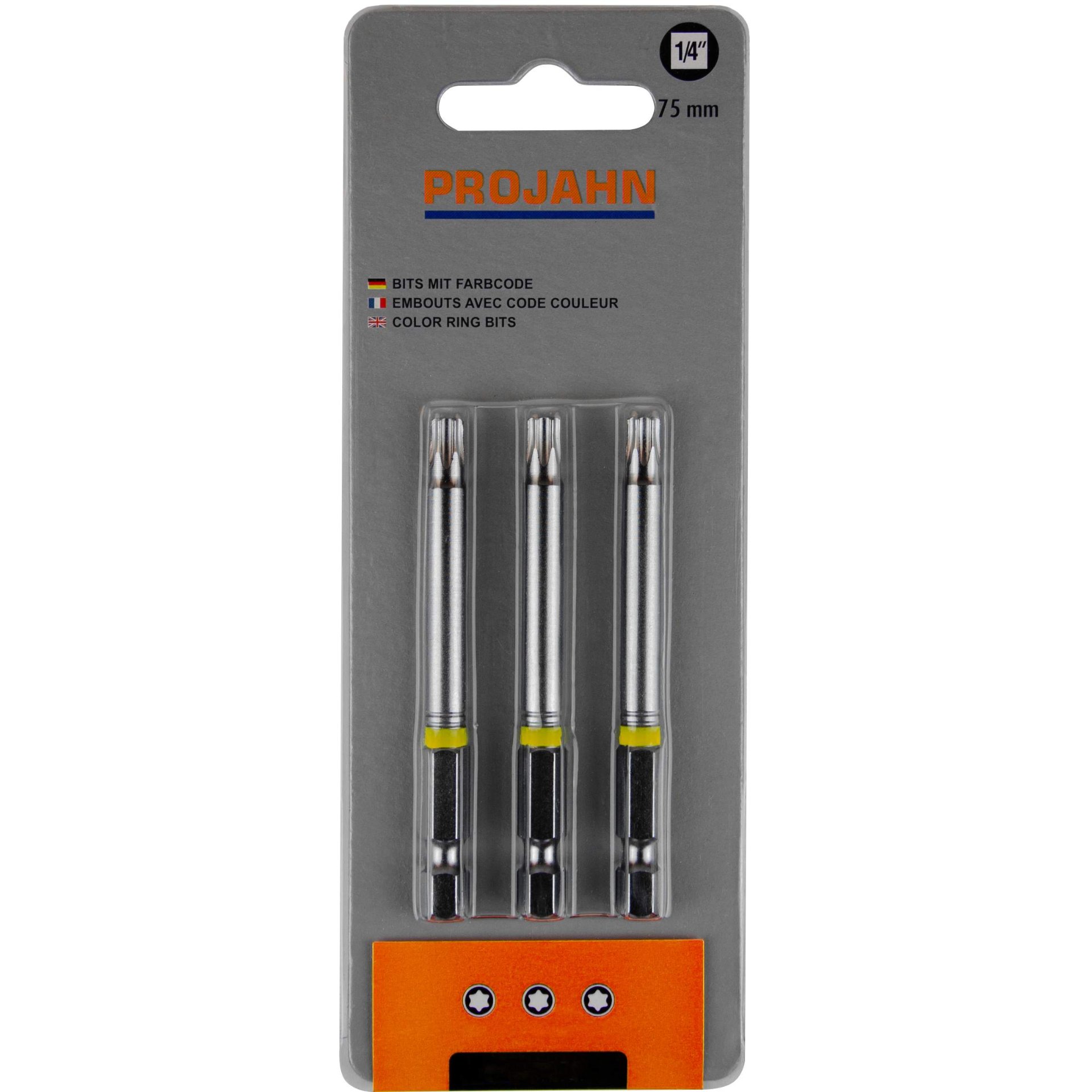 Dreifach-Schraubendreher, Metallkörper, Schlitz-Wechselklingen, Kernfarben, Stahlklinge