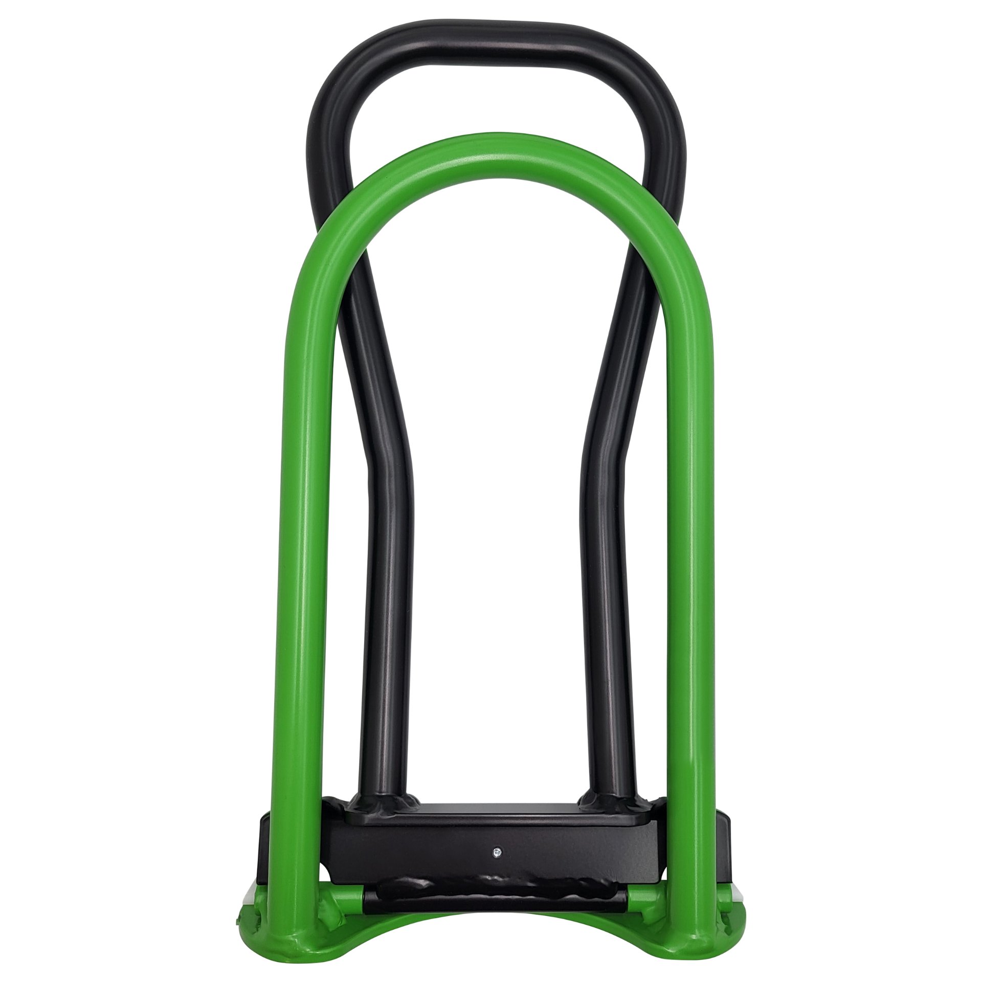 Fahrradständer faltt, Fahrradständer, grüne Farbe, Metallrahmen, Basisstütze