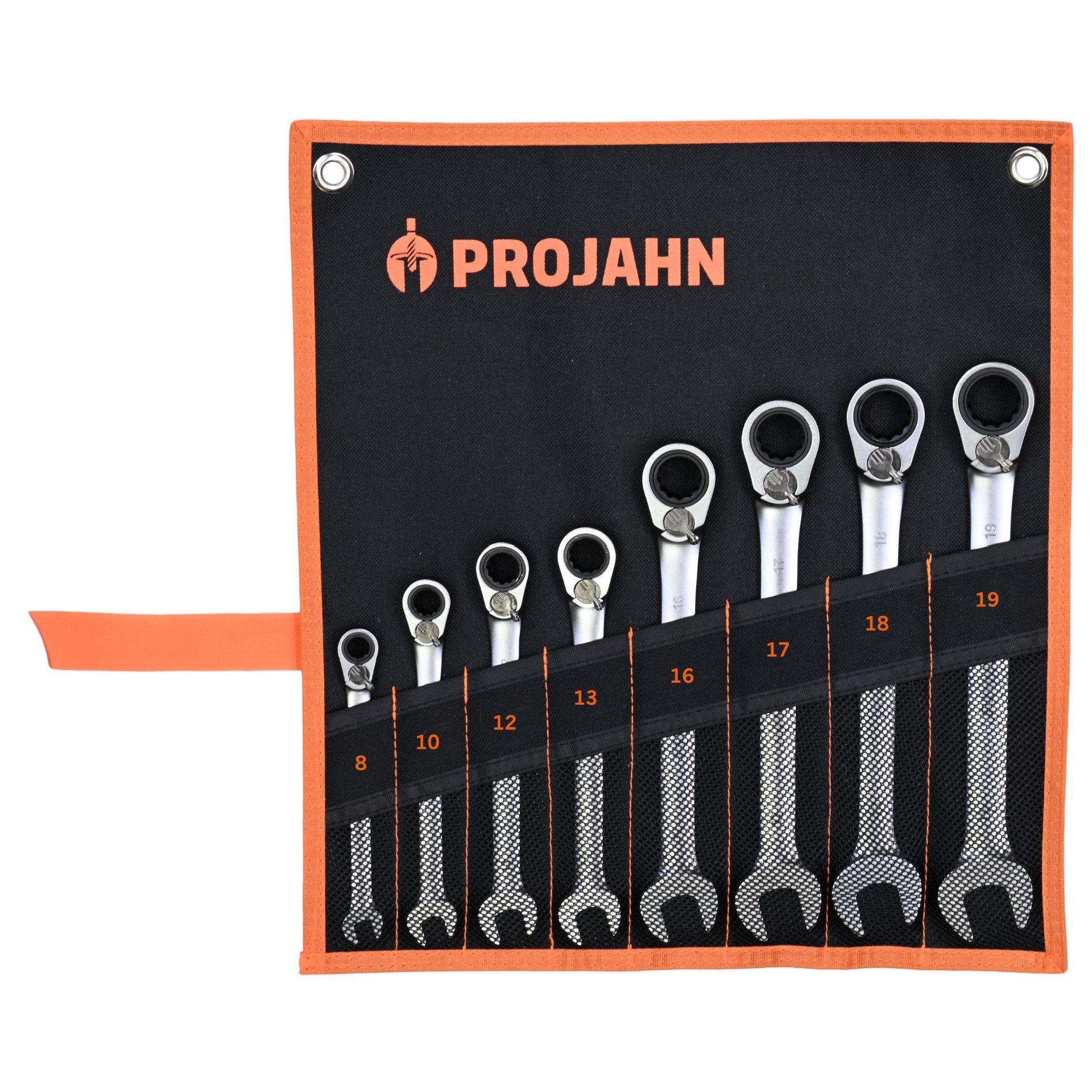 Werkzeugsatz, Steckschlüssel, Satz, Metrisch, orangefarbener Koffer
