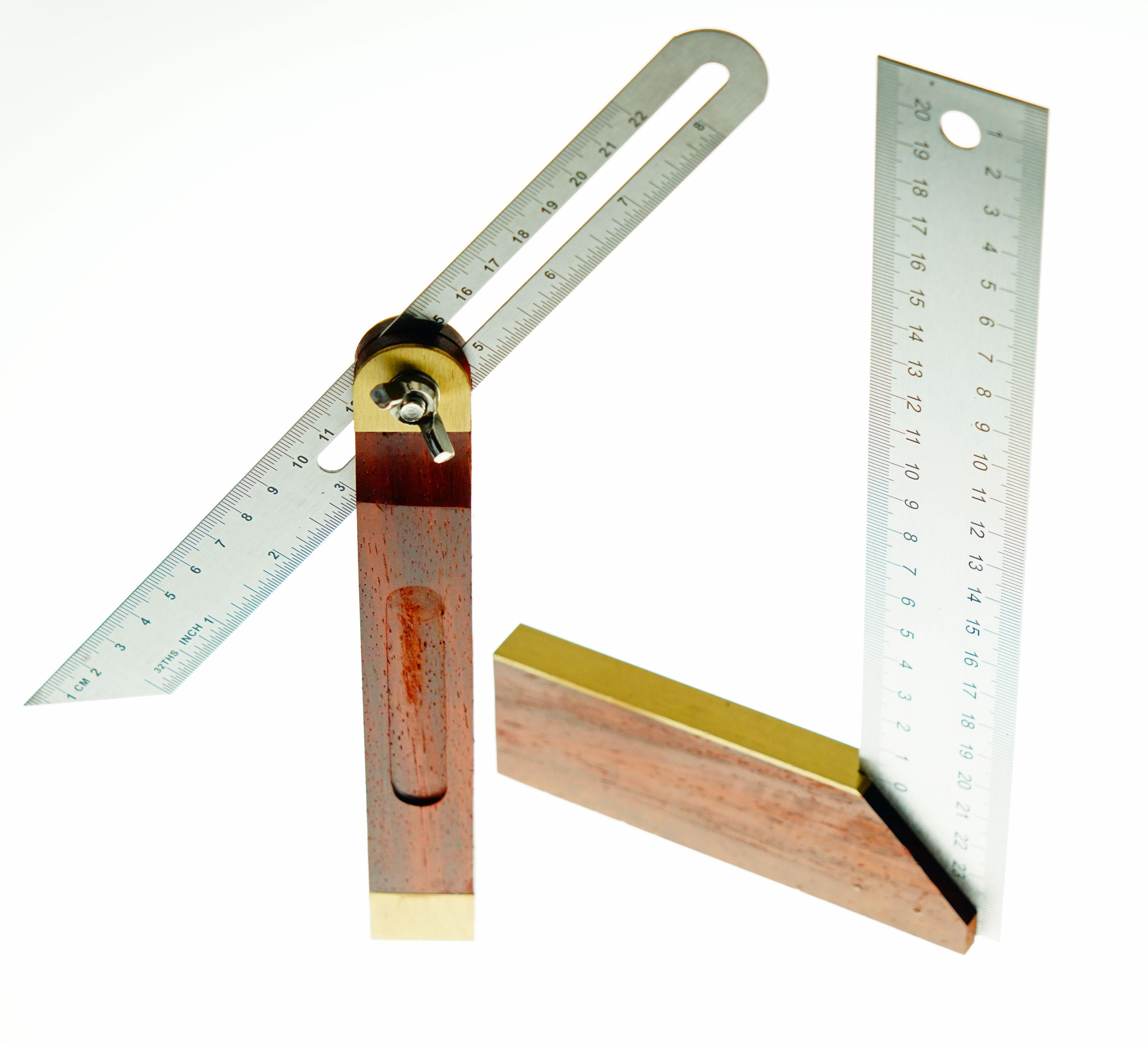 DAKL Tischlerset - Anschlagwinkel und  Schmiege 20cm