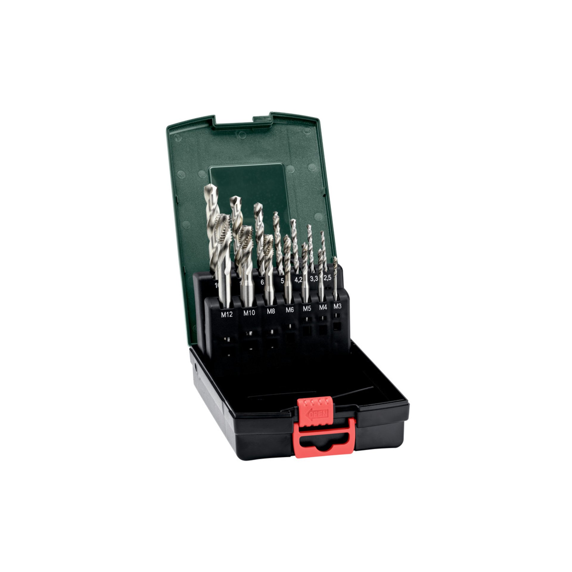 Metabo Maschinengewindebohrer Set, 14-teilig (627114000)