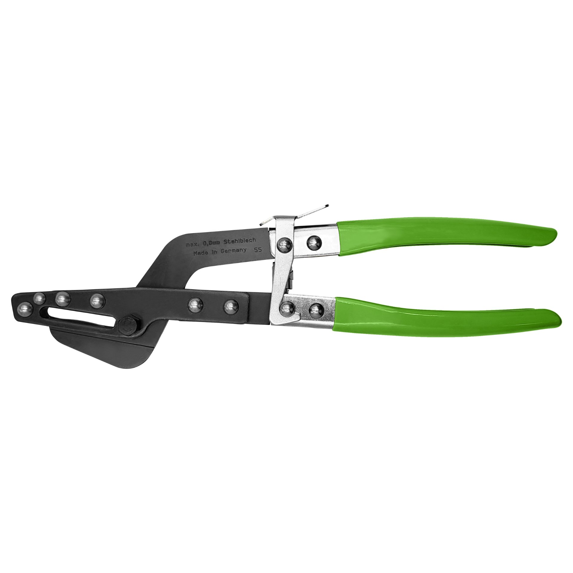 pressing pliers, huftrimmer, metallwerkzeug, grüne griffe, verstellbare zange