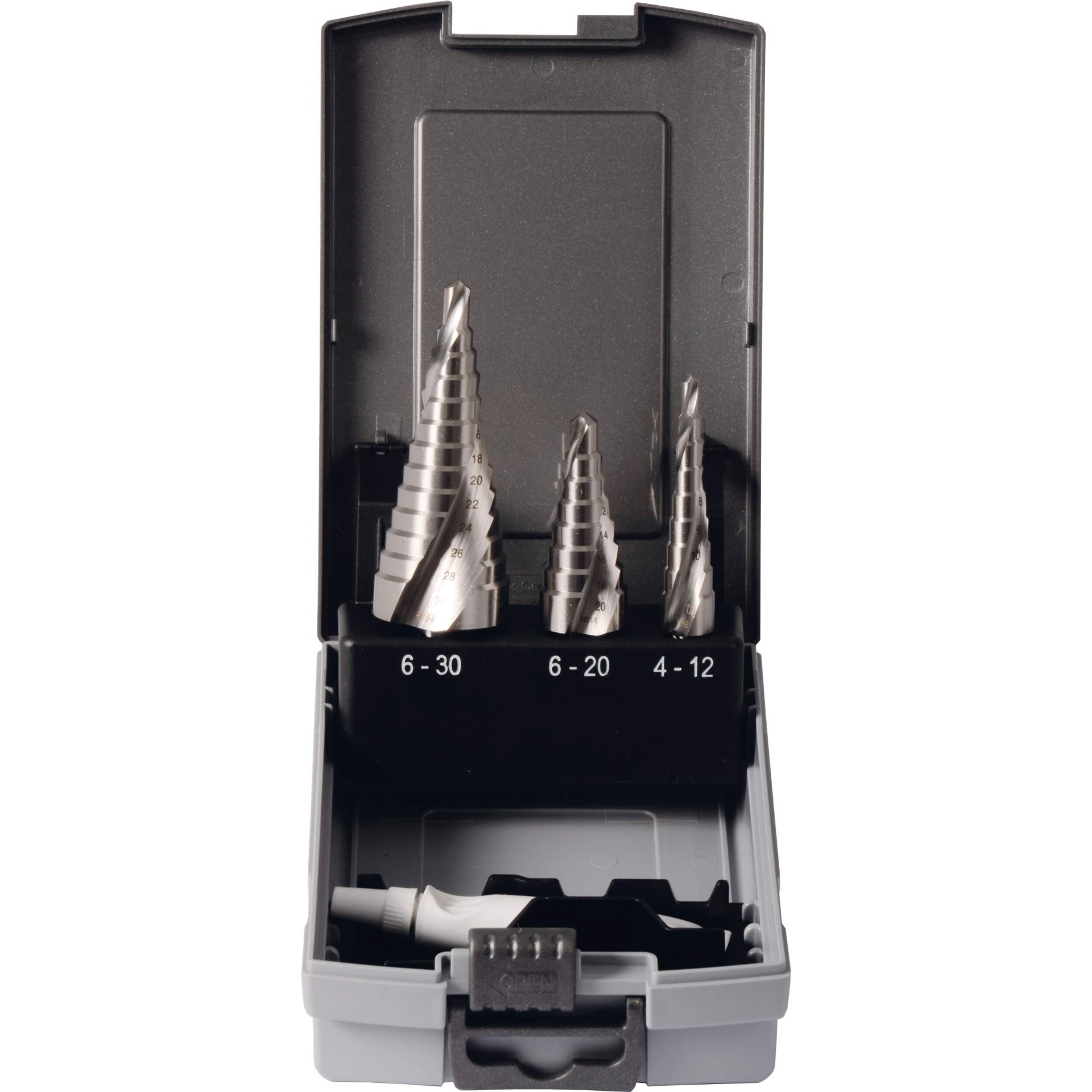 Bohrer-Set, Bohrer, Schneide, Metall, Koffer