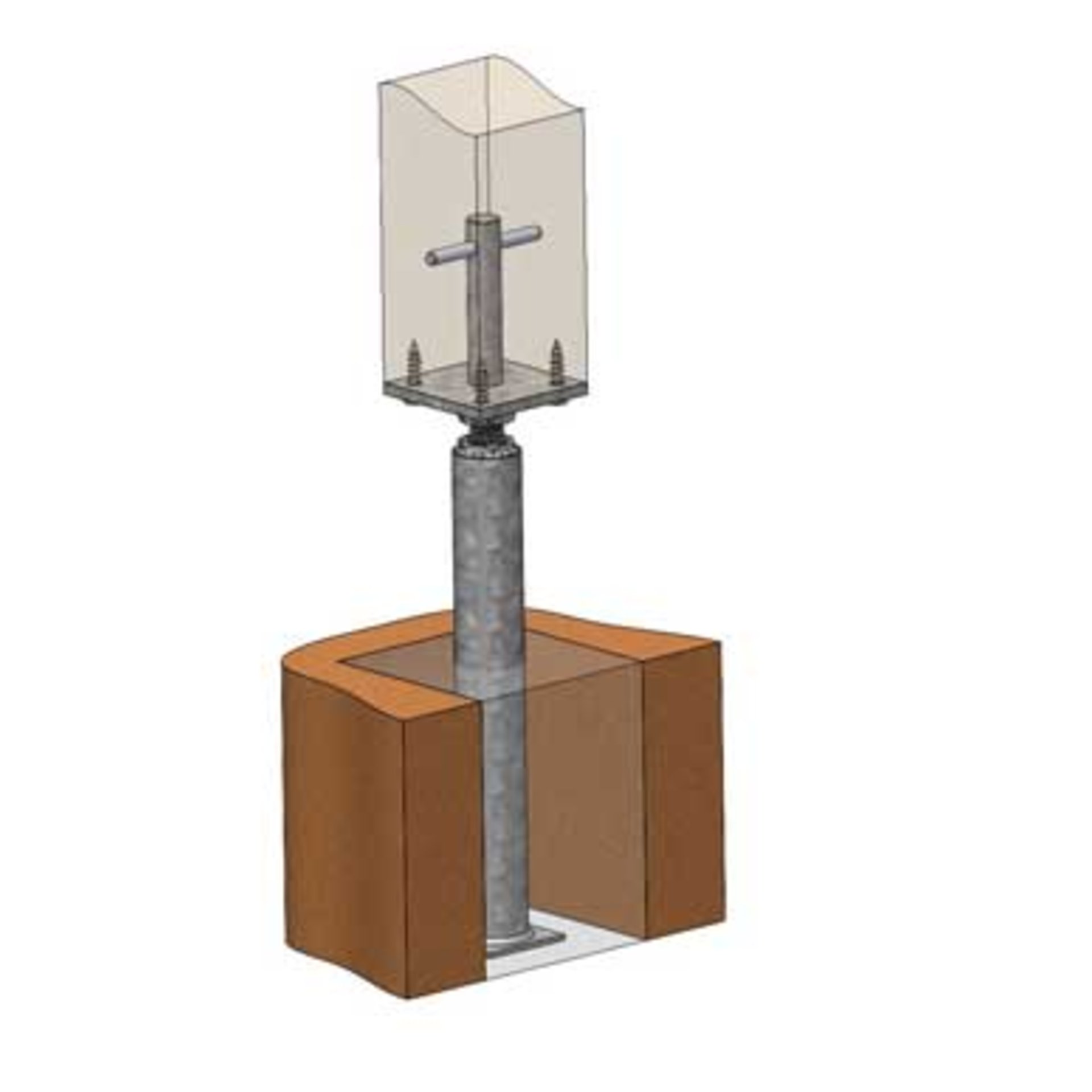 lampe, stativ, quadratbasierte basis, industriell, kabel, gläserner schirm, metall