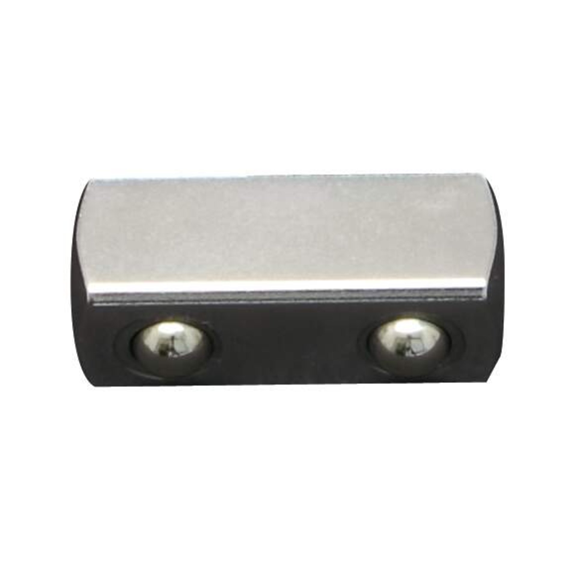 Klemmhalter, Schienenhalter, Metall, silber, Klemmbock