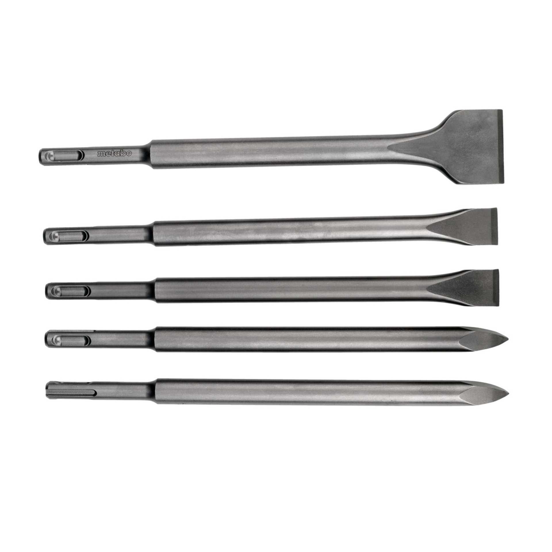 Metabo SDS-plus-Meißelsatz, "professional", 5-teilig (630484000)