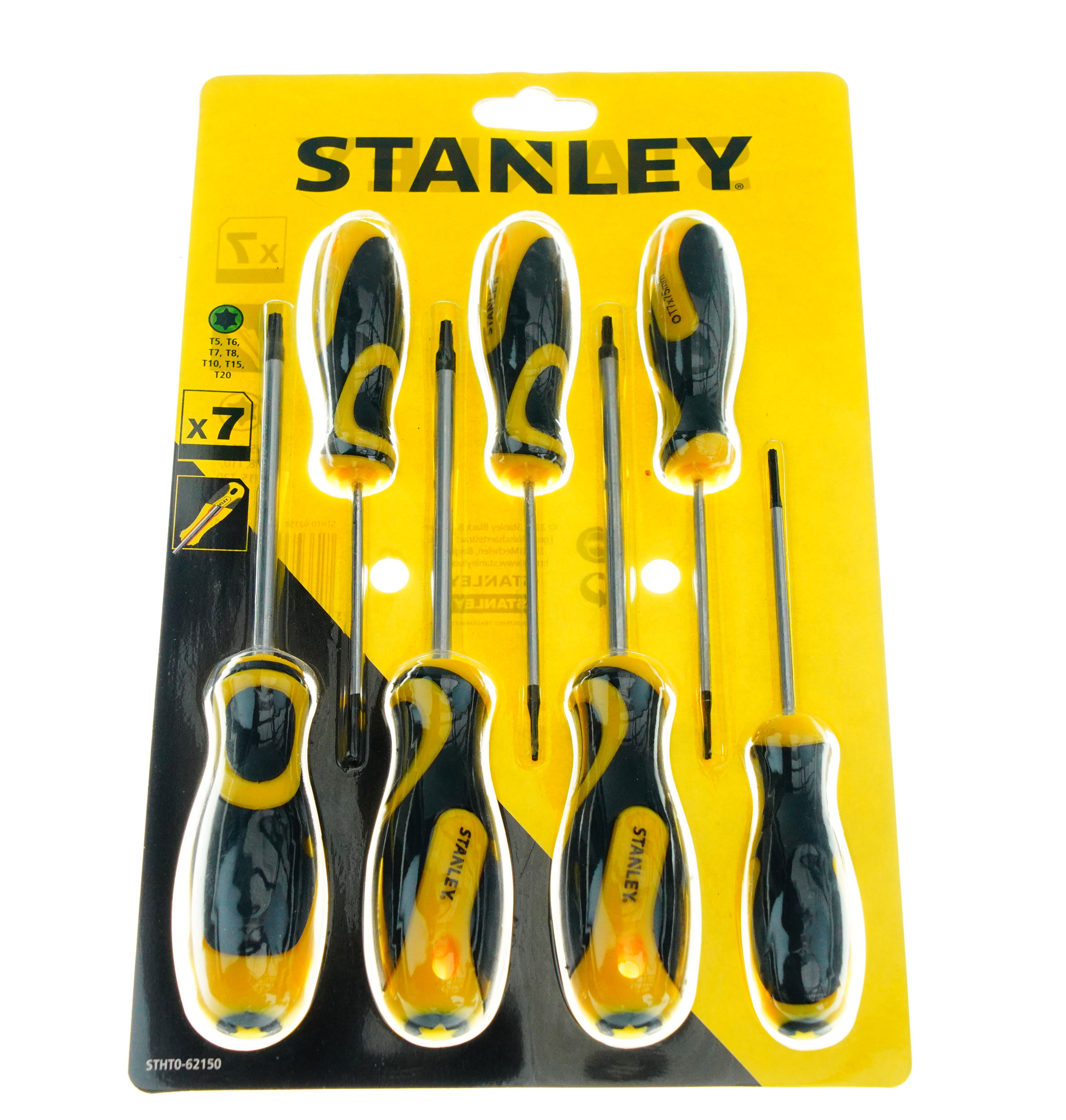 Stanley TORX Schraubendrehersatz 7-teilig STH0-62150