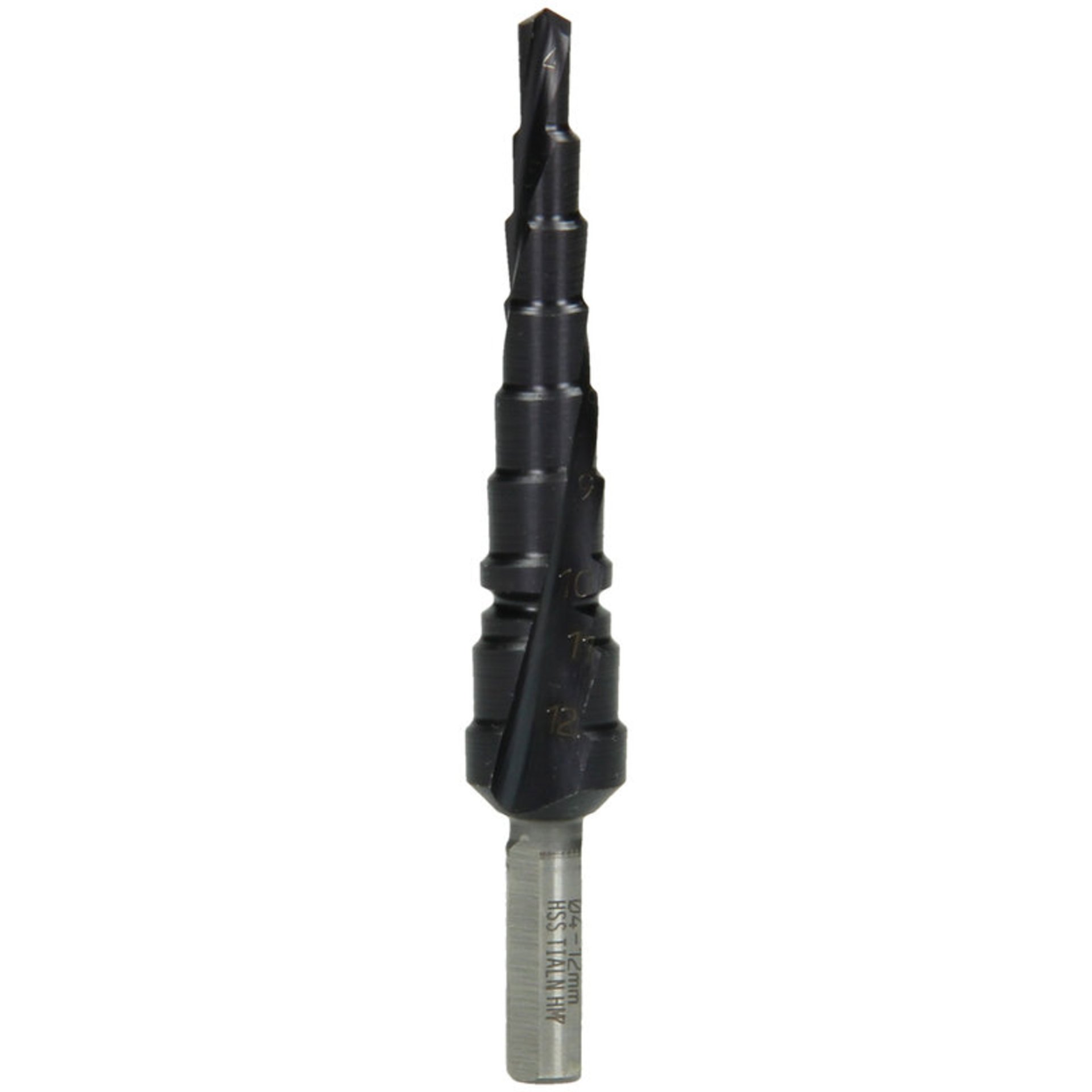 Hikoki Stufenbohrer HSS TiAIN, Spiralnut