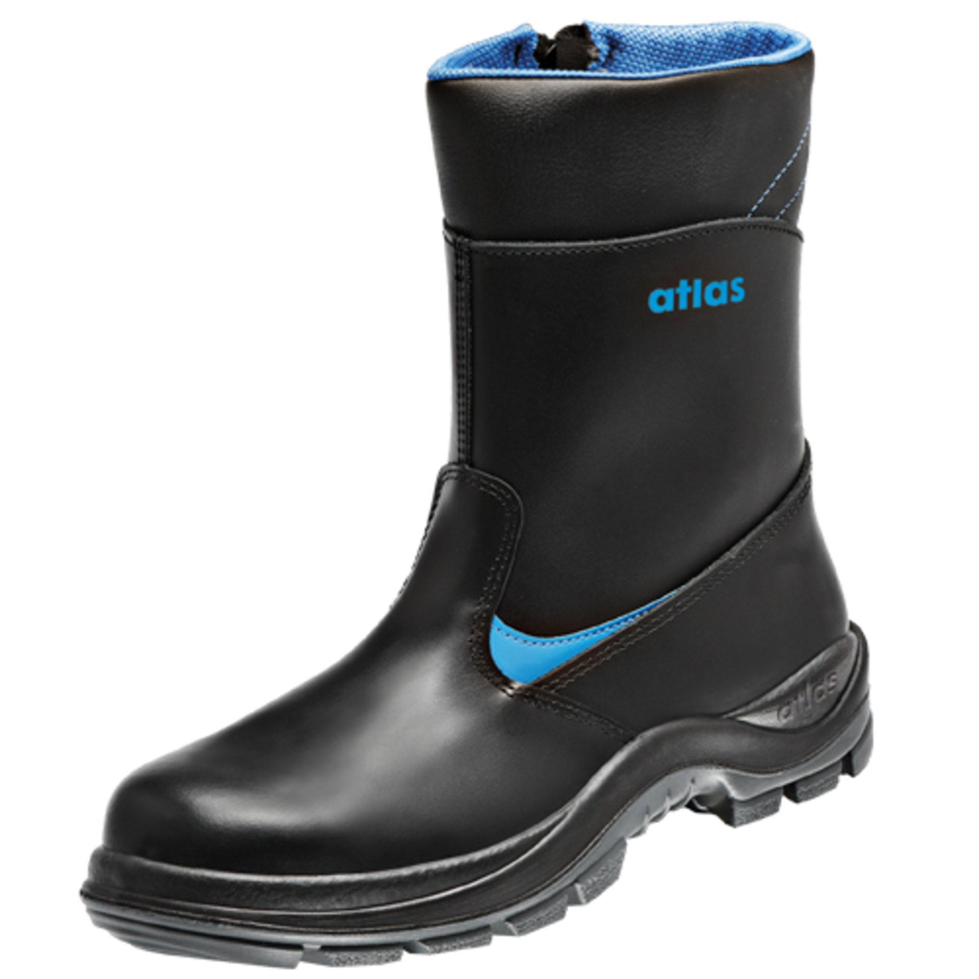 Stiefel, Winterstiefel, Gummischuh, Stiefel aus Leder, Gummisohle