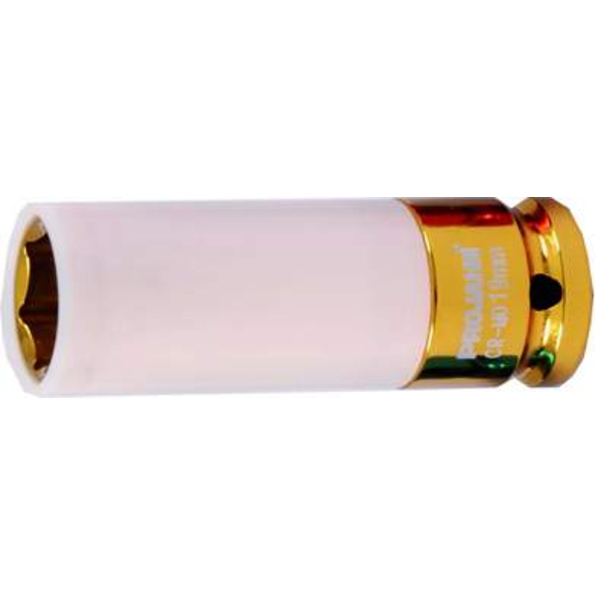 Zugehörigkeit: Adapter?, Kernmerkmal: Goldene Kappe, Kleiner Zylinder, Metallischer Innenkern, Düsenform?