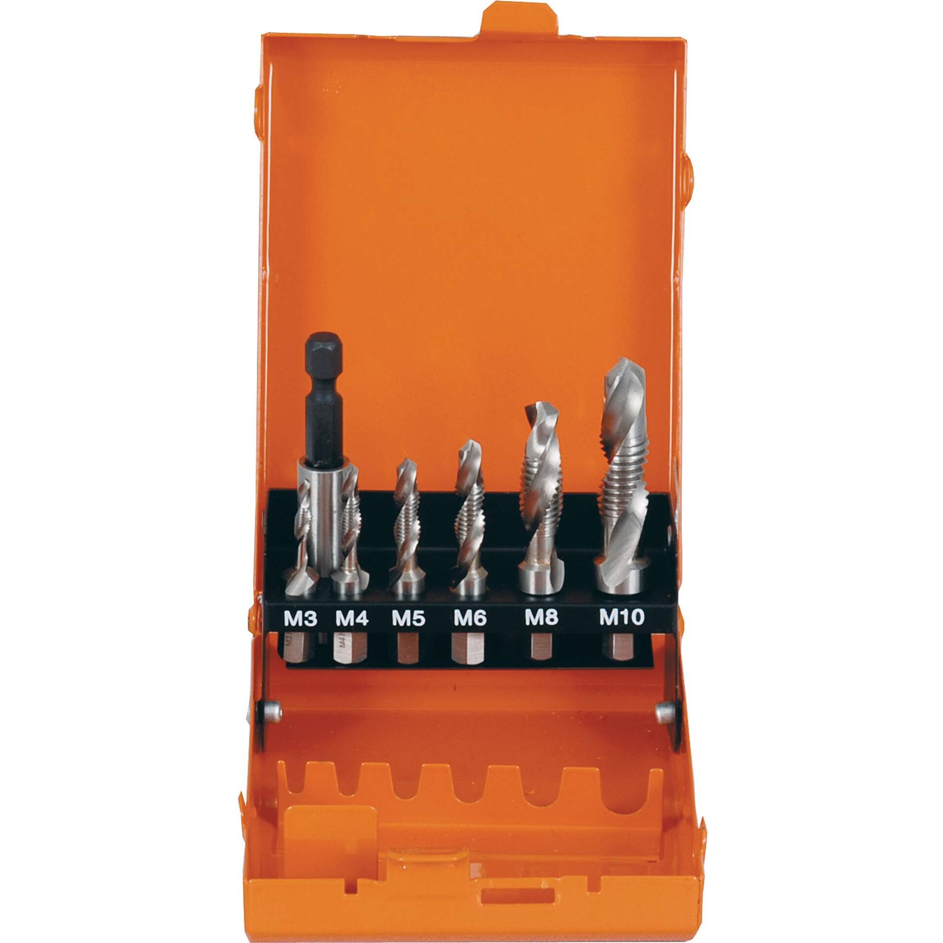 Bohrer, Schaftfräser, Bohrerset, M3-M10, Stahl