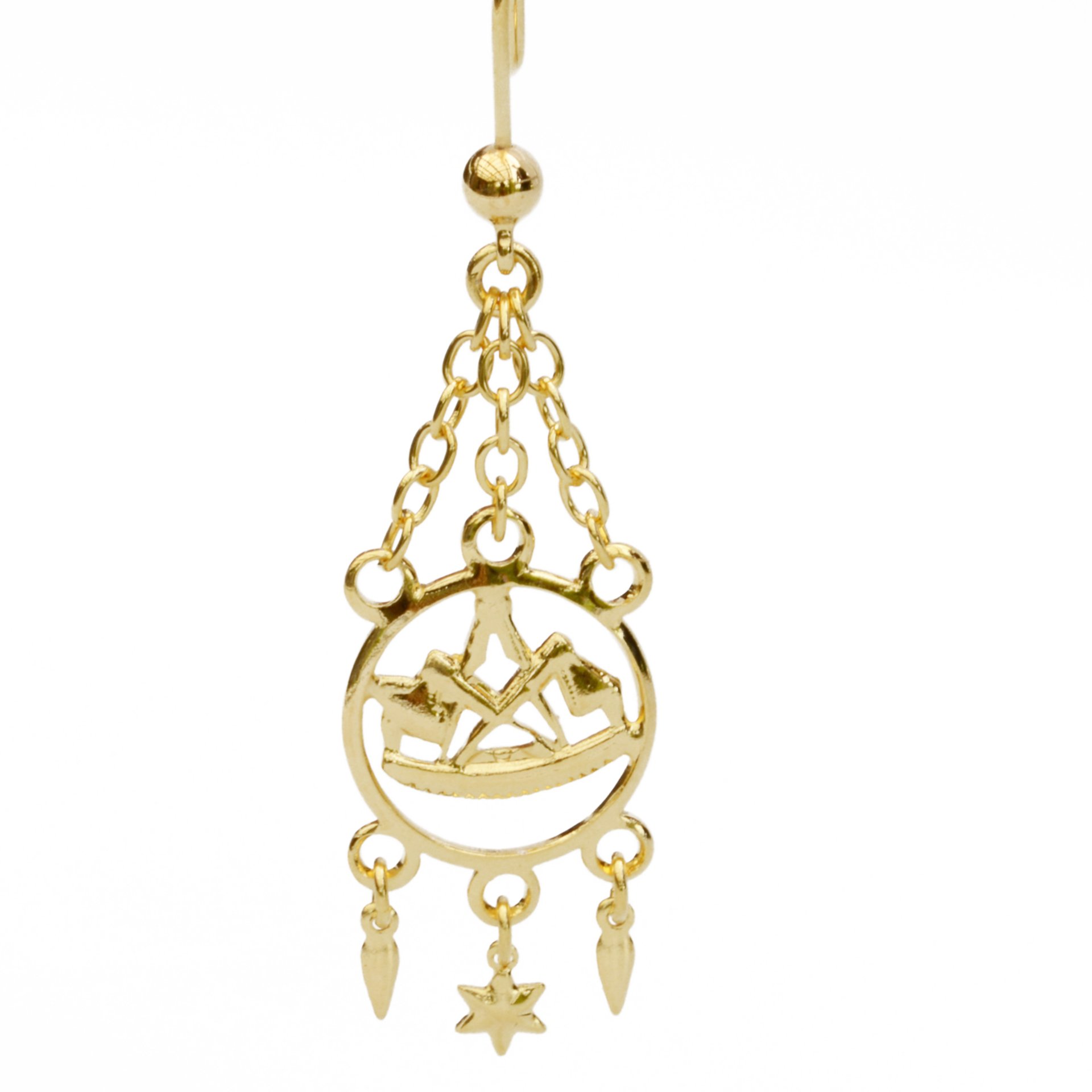 Zubehor, Ohrring, Schmuck, Gold