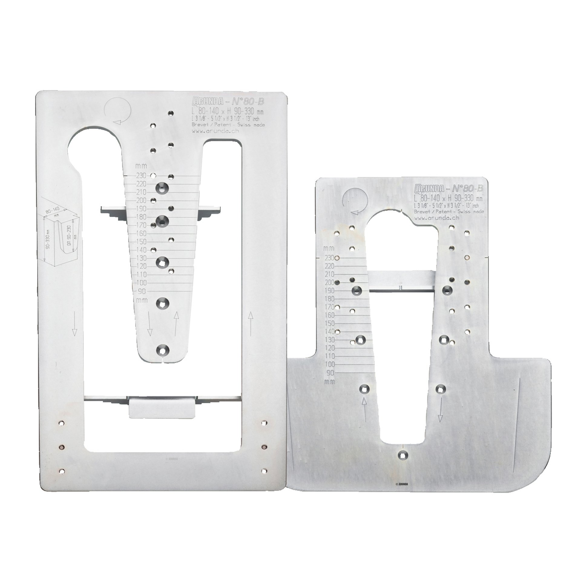 Mafell Frässchablonen Arunda 50B Maxi