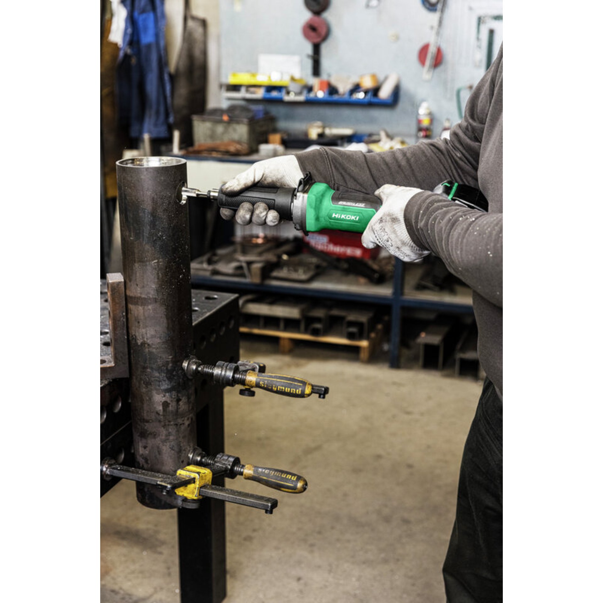 Person, Architektur, Gebäude, Fabrik