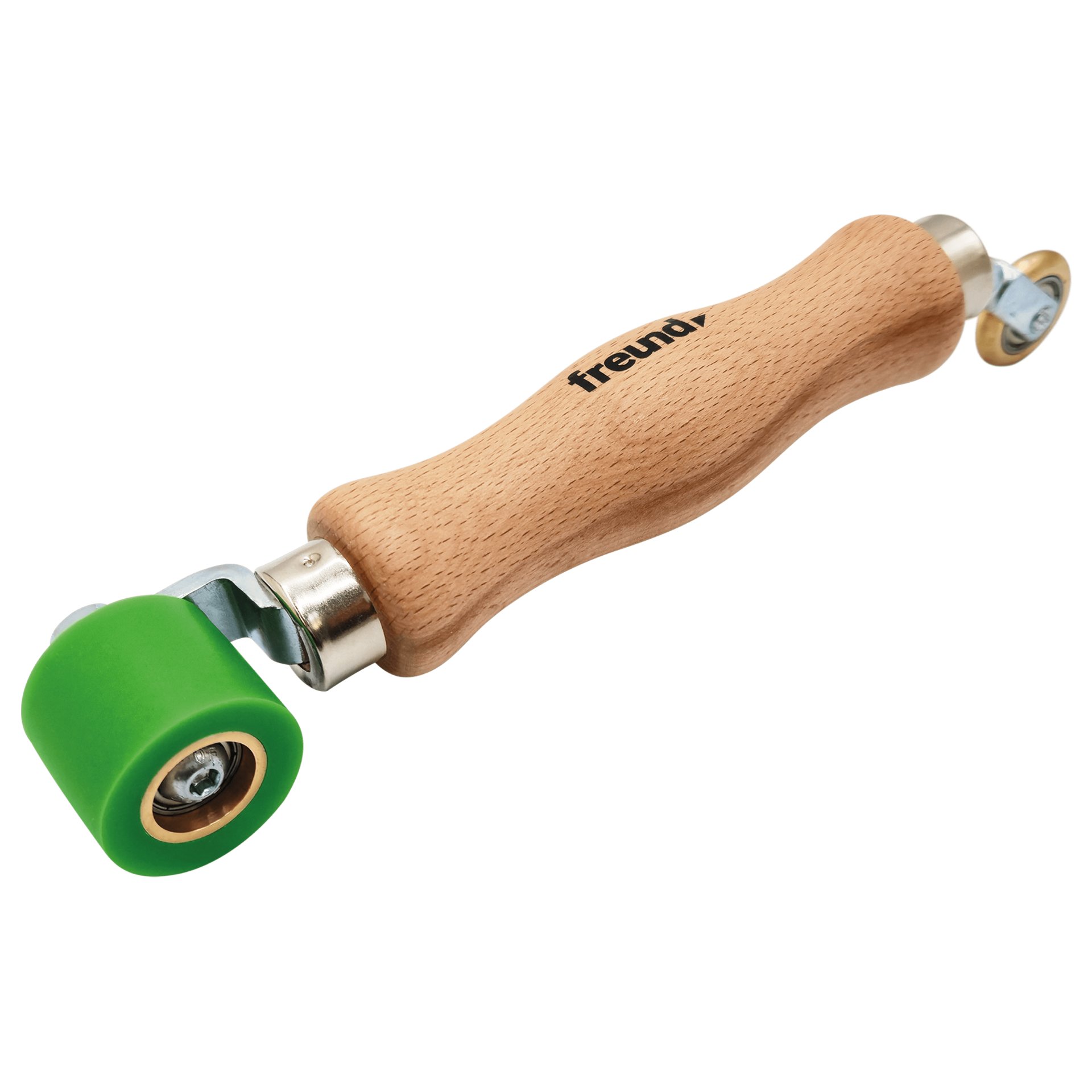 Wheeler Roller, Grünes Rad, Holzgriff, Rad-Rolle, Werkzeuggriff