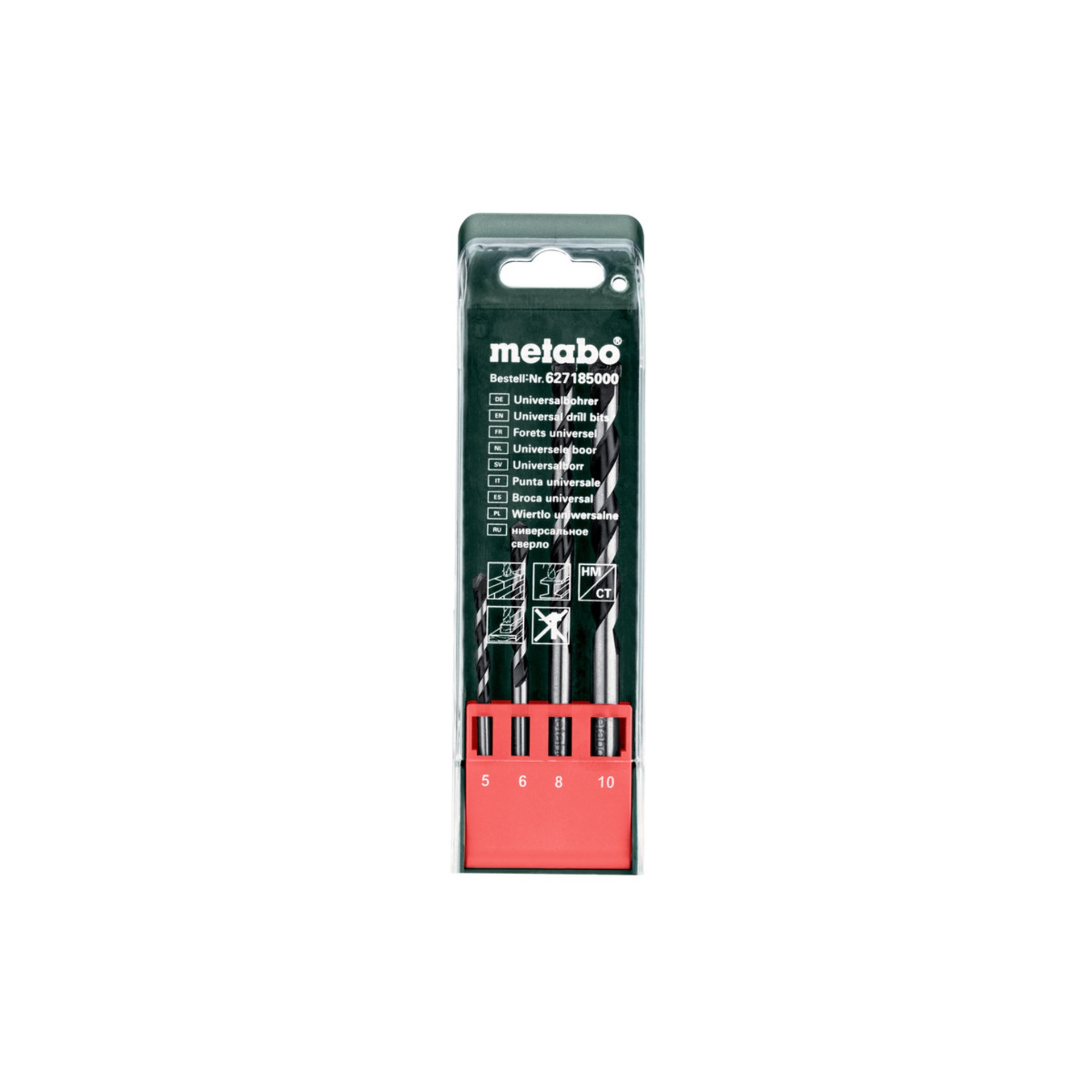 Metabo Universalbohrer-Kassette, 4-teilig (627185000)