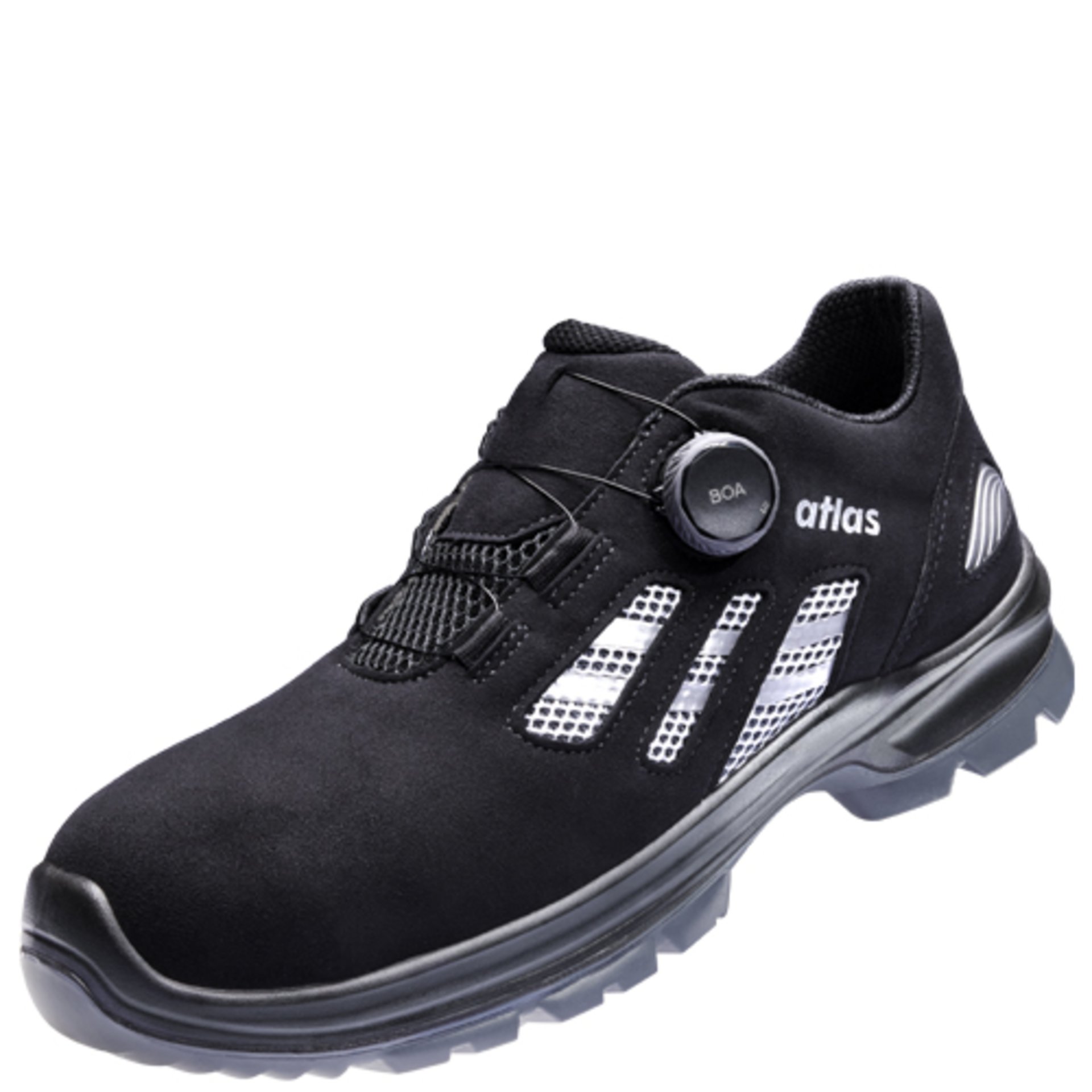 Sicherheitsschuh, Sneaker, Schwarz, Schnürschuh, BOA-Verschluss