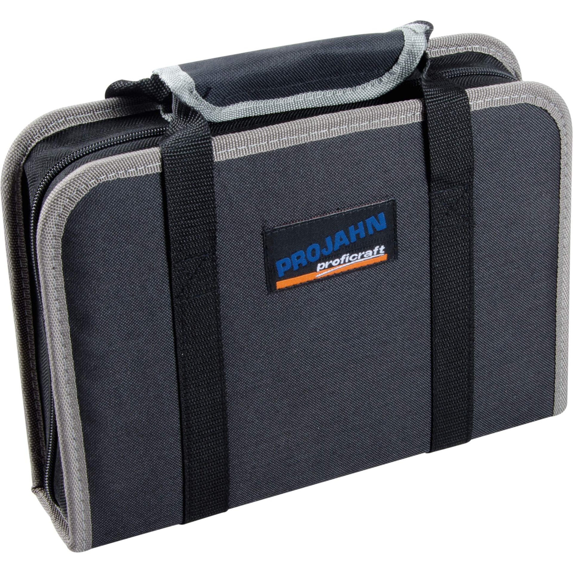 Koffer, Nylon, Reisetasche, Schwarz, Tragegriff