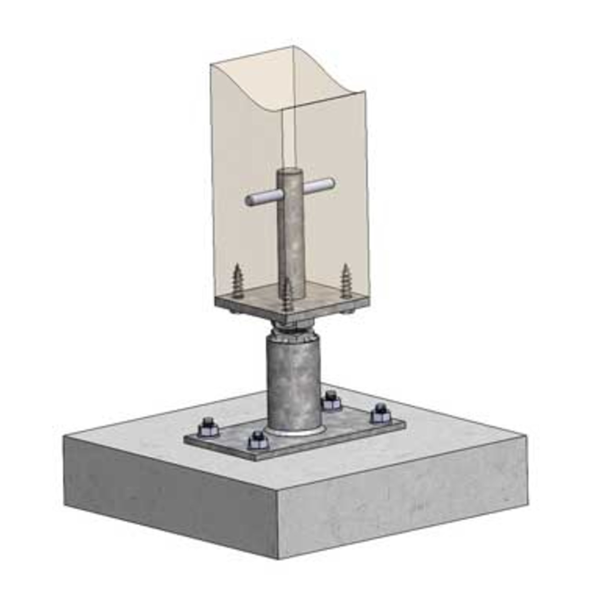 spanungsvorrichtung, Prüfständer, Metallstange, Schraubensicherungen, basishalterung