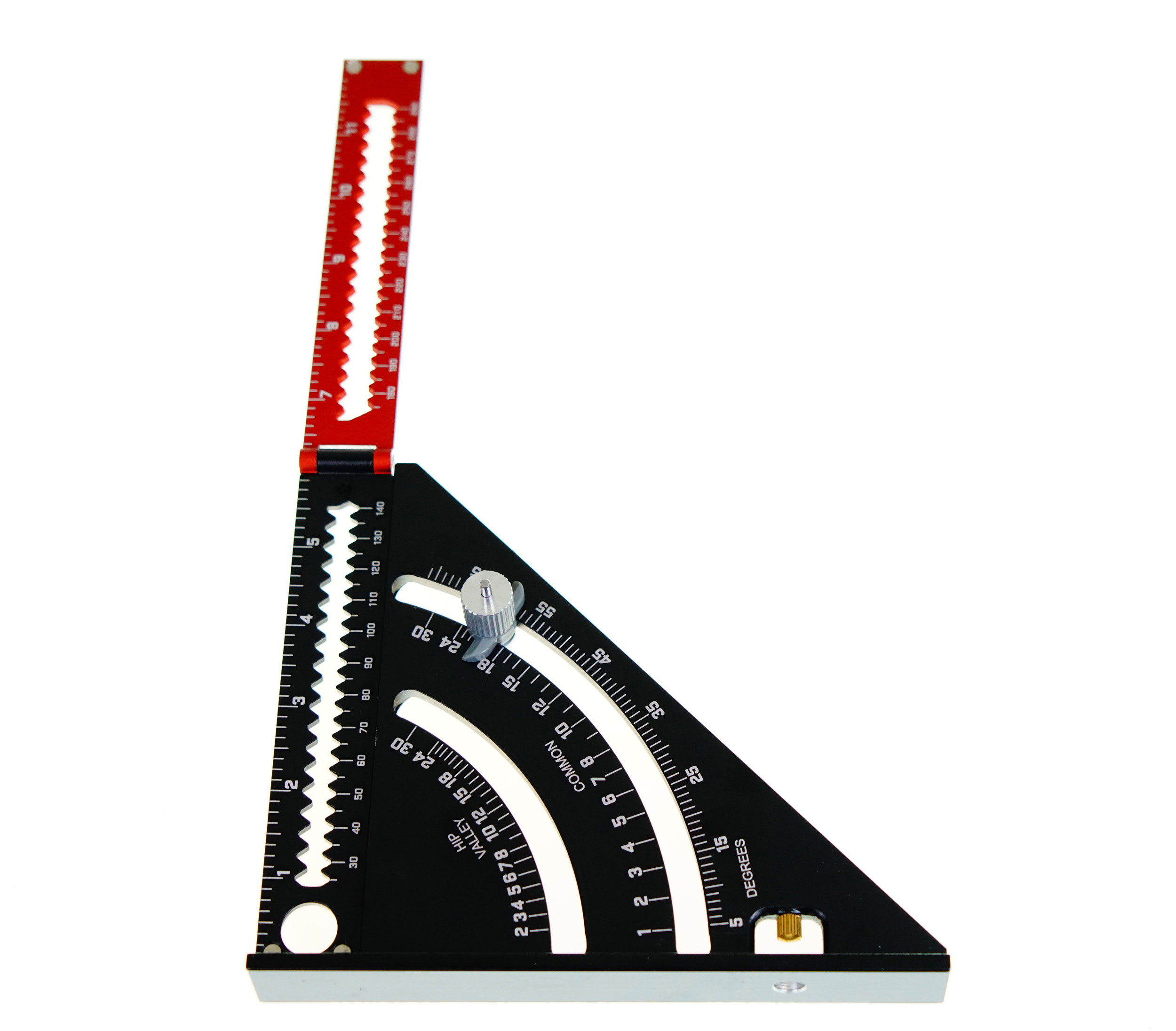 DAKL 7" Dreieck-Lineal aus Aluminiumlegierung, Faltbares Dreieck