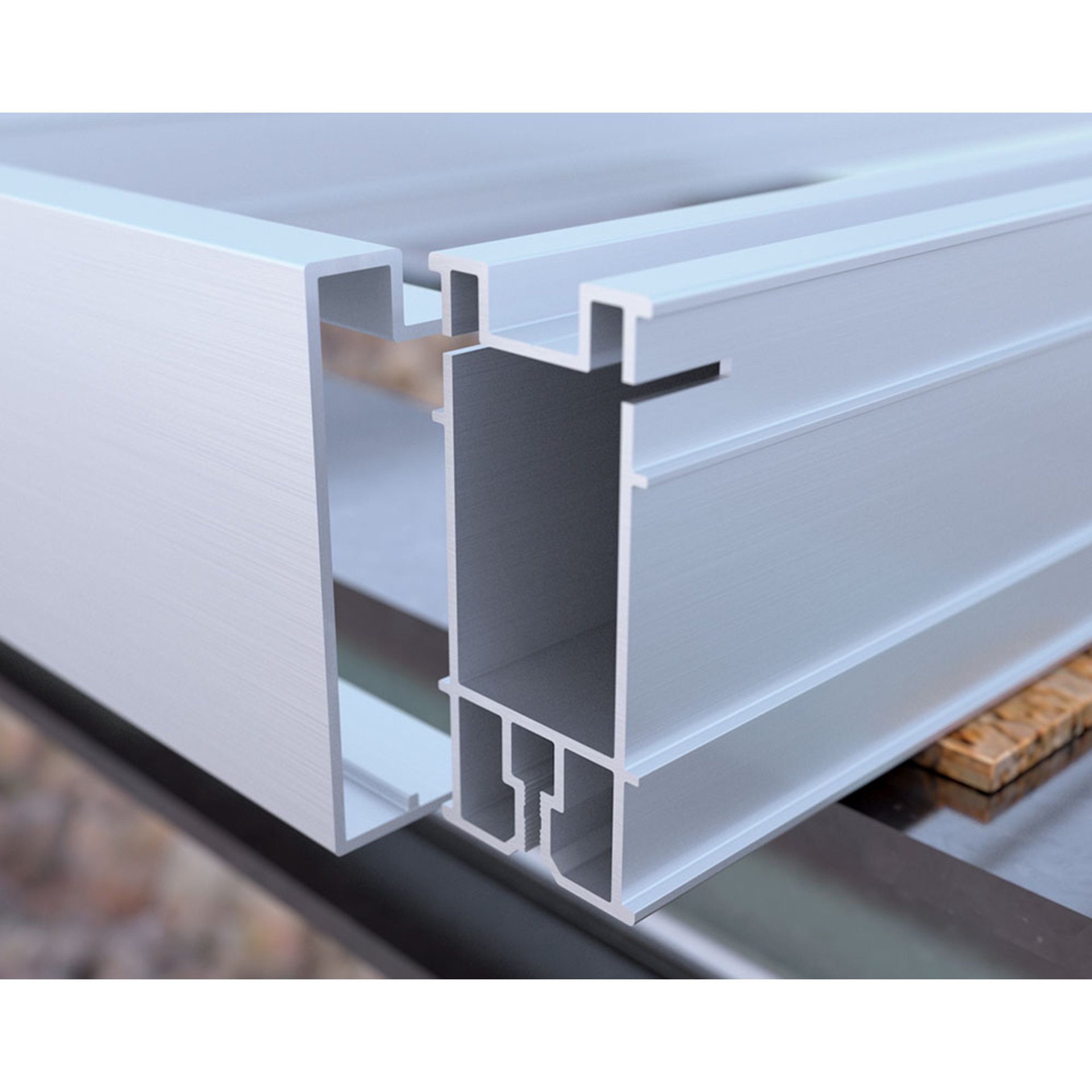 Drinnen, Innenarchitektur, Aluminium, Gehäuse, Dach