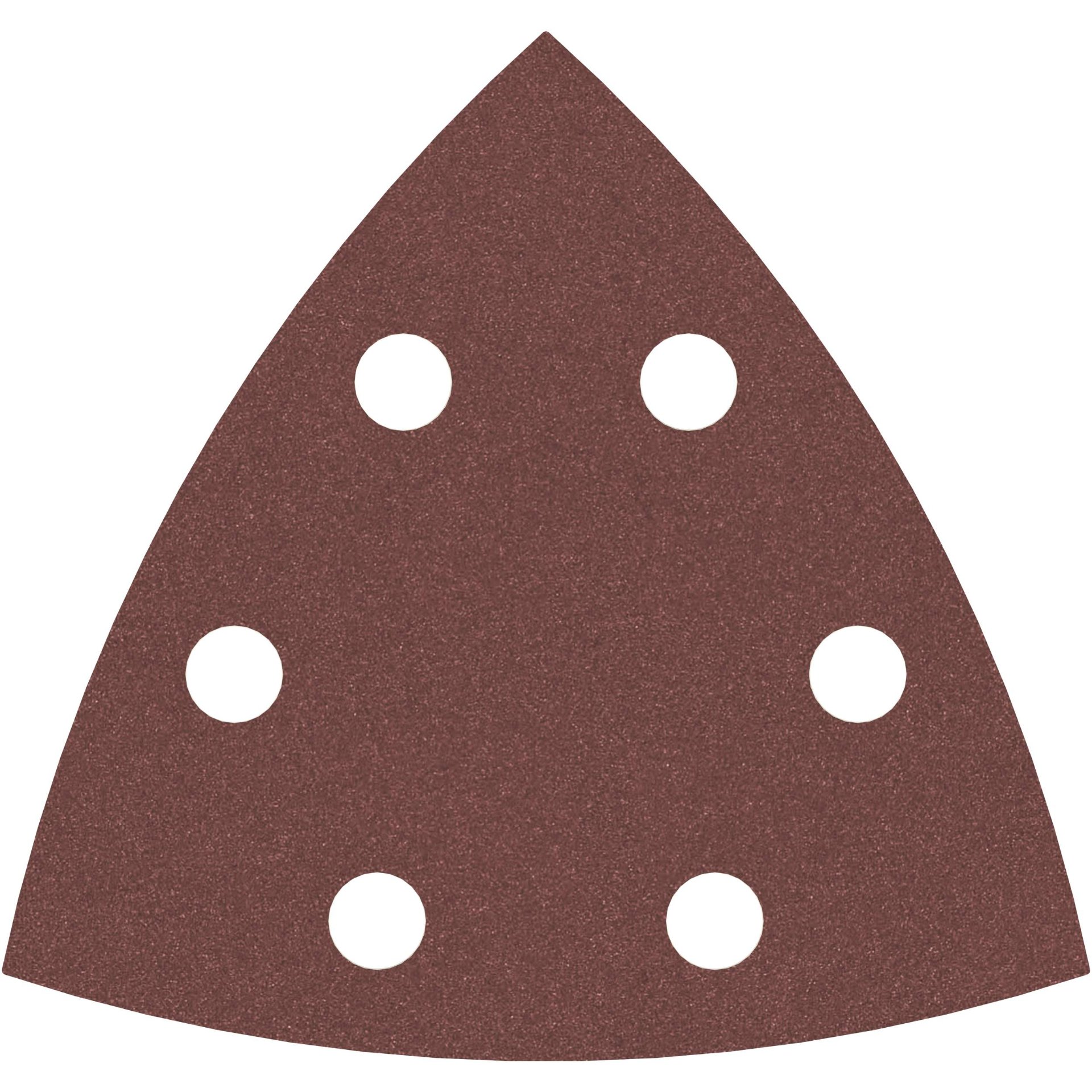 Sandpapier, Schleifpapier, Dreieckform, Körnerfein, Schleifkorn