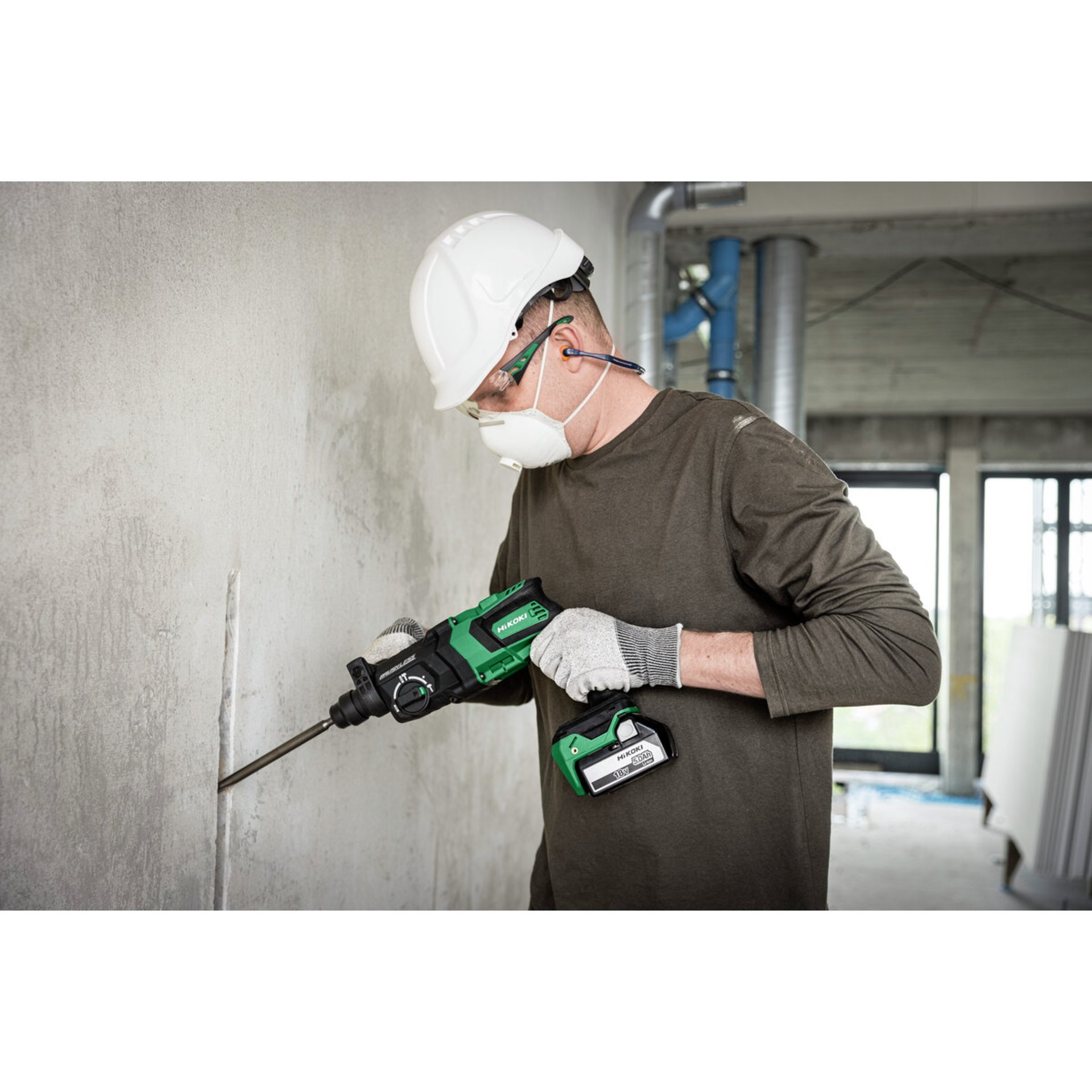 Person, Arbeiter, Gerät, Elektrische Bohrmaschine, Werkzeug