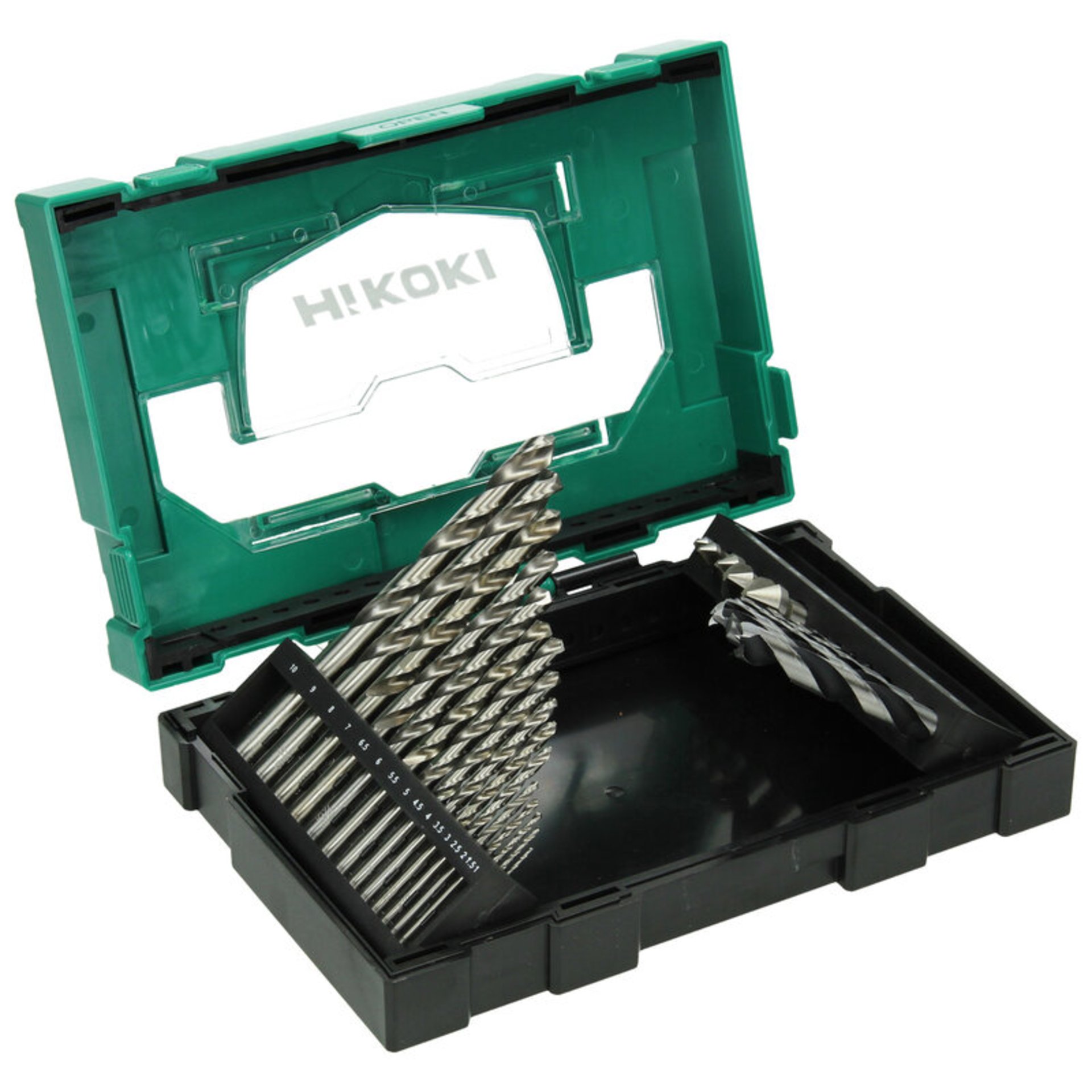 Hikoki HSS Bohrer und Senker Set, 29-teilig