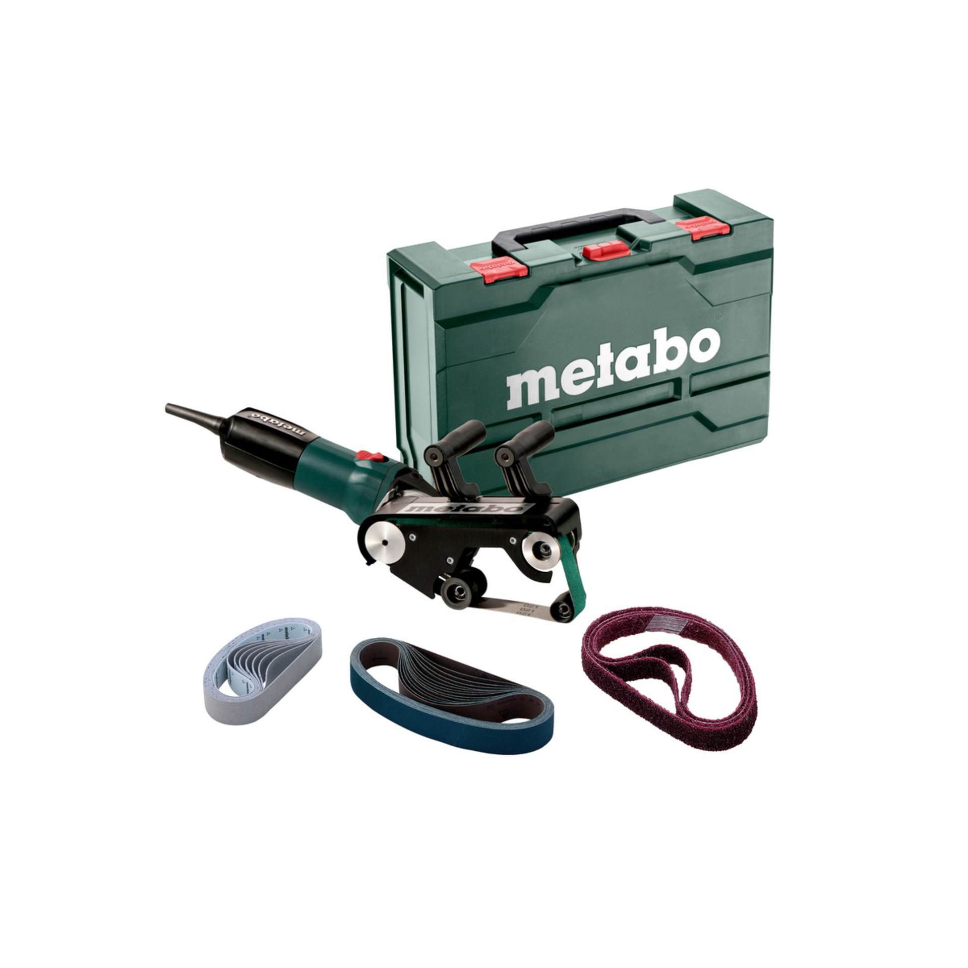 Metabo Rohrbandschleifer RBE 9-60 Set (602183510) - metaBOX 185 XL