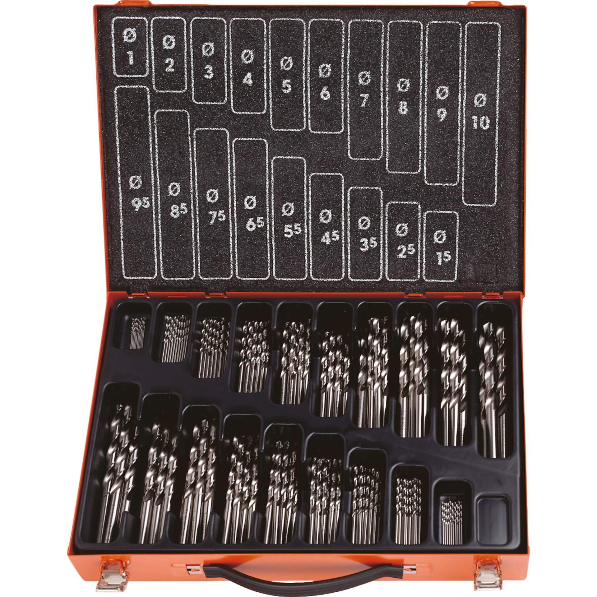 bohrer-set, bohrer, bits, stahl, handwerkzeug
