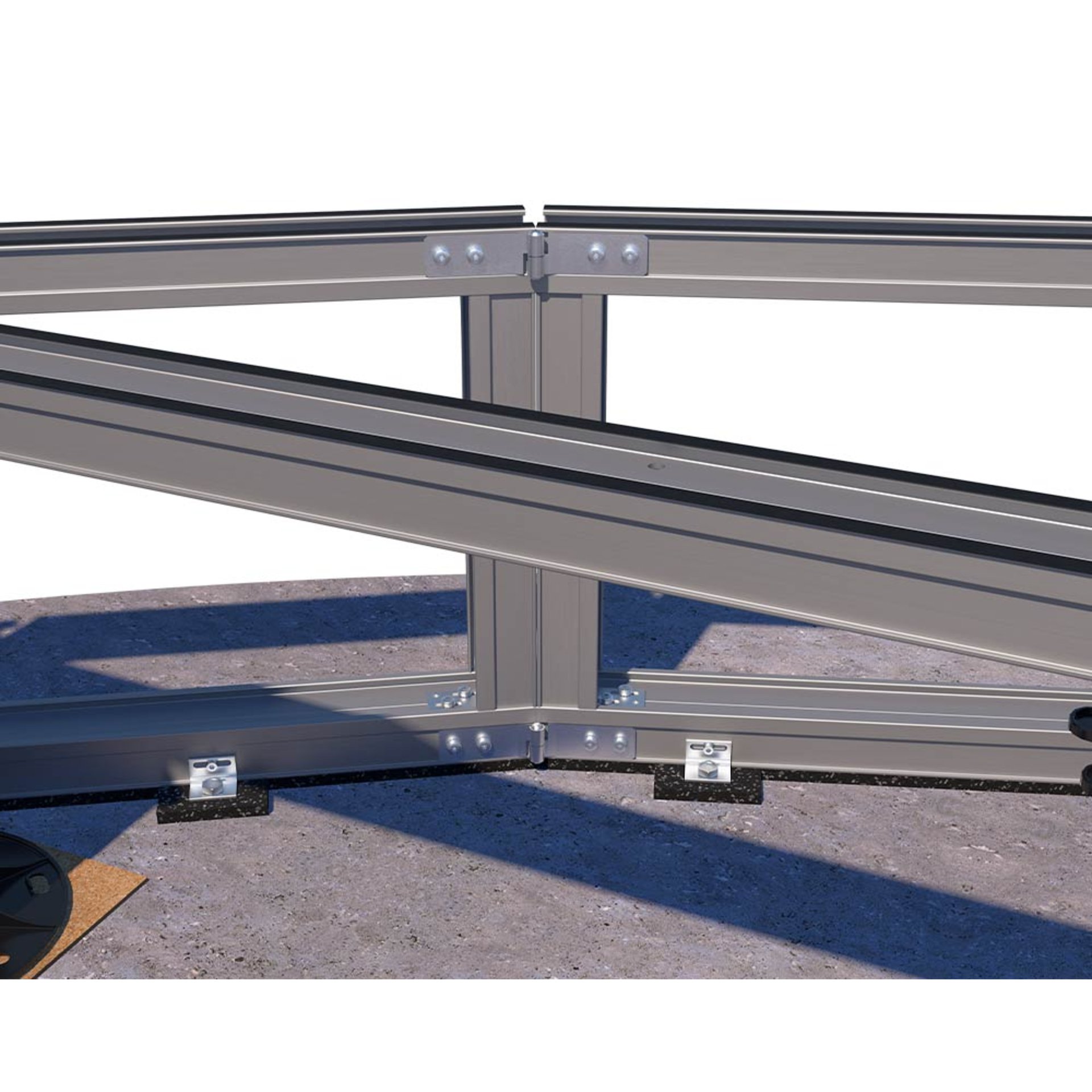 Straße, Autobahn, Überführung, Leitplanke