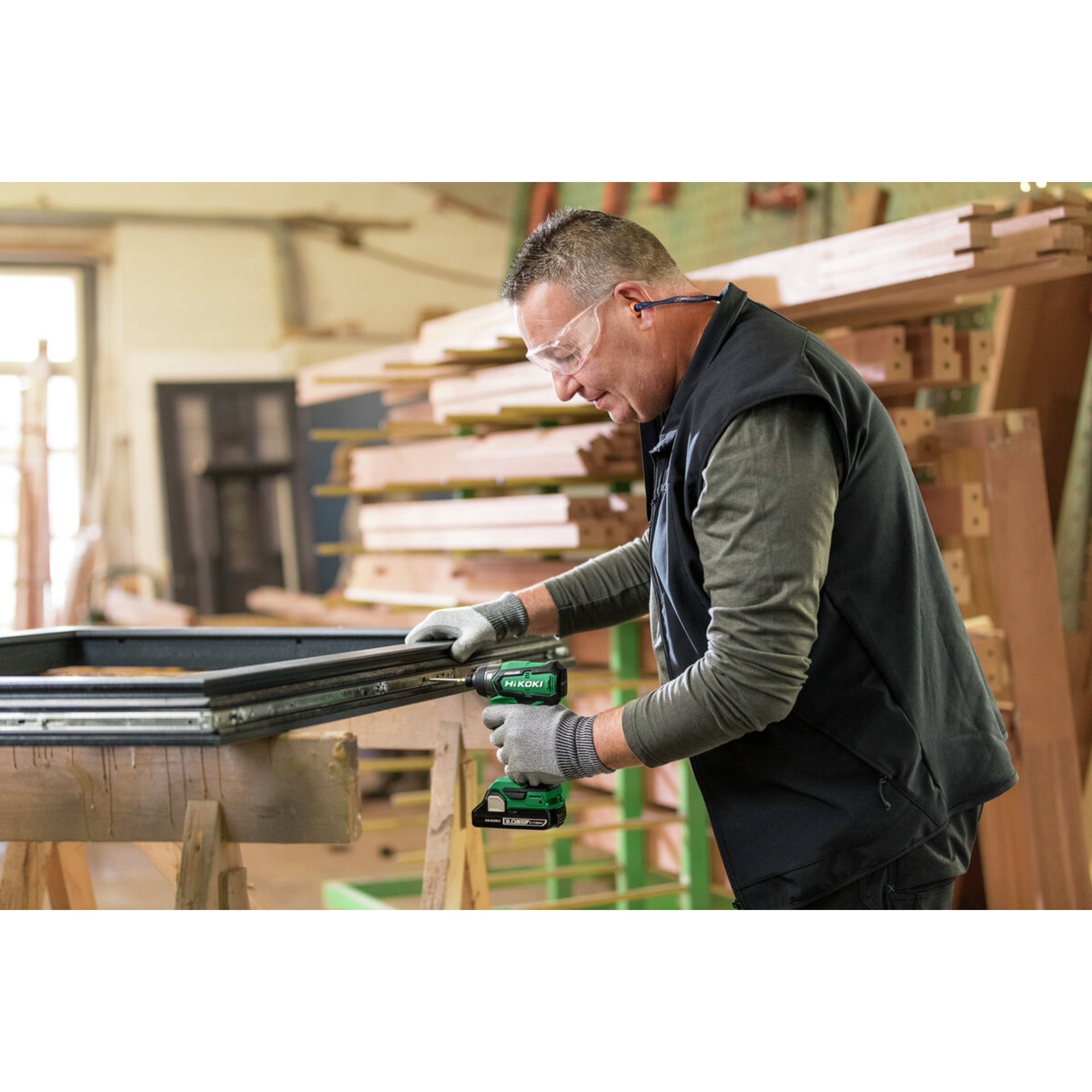 Bekleidung, Handschuh, Person, Holzbearbeitung