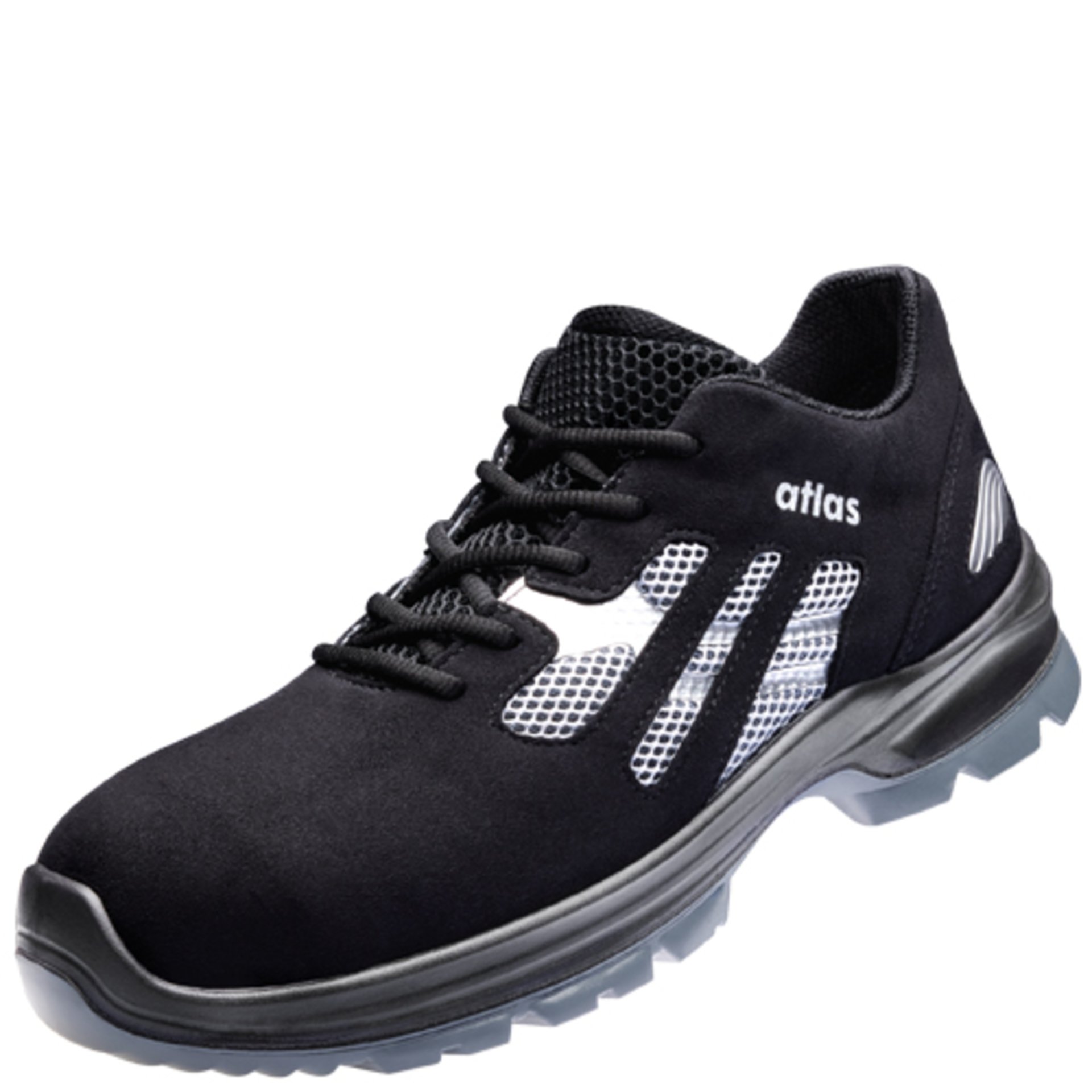 Schuh, Sneaker, Schwarz, Mesh-Details, Softe Sohle
