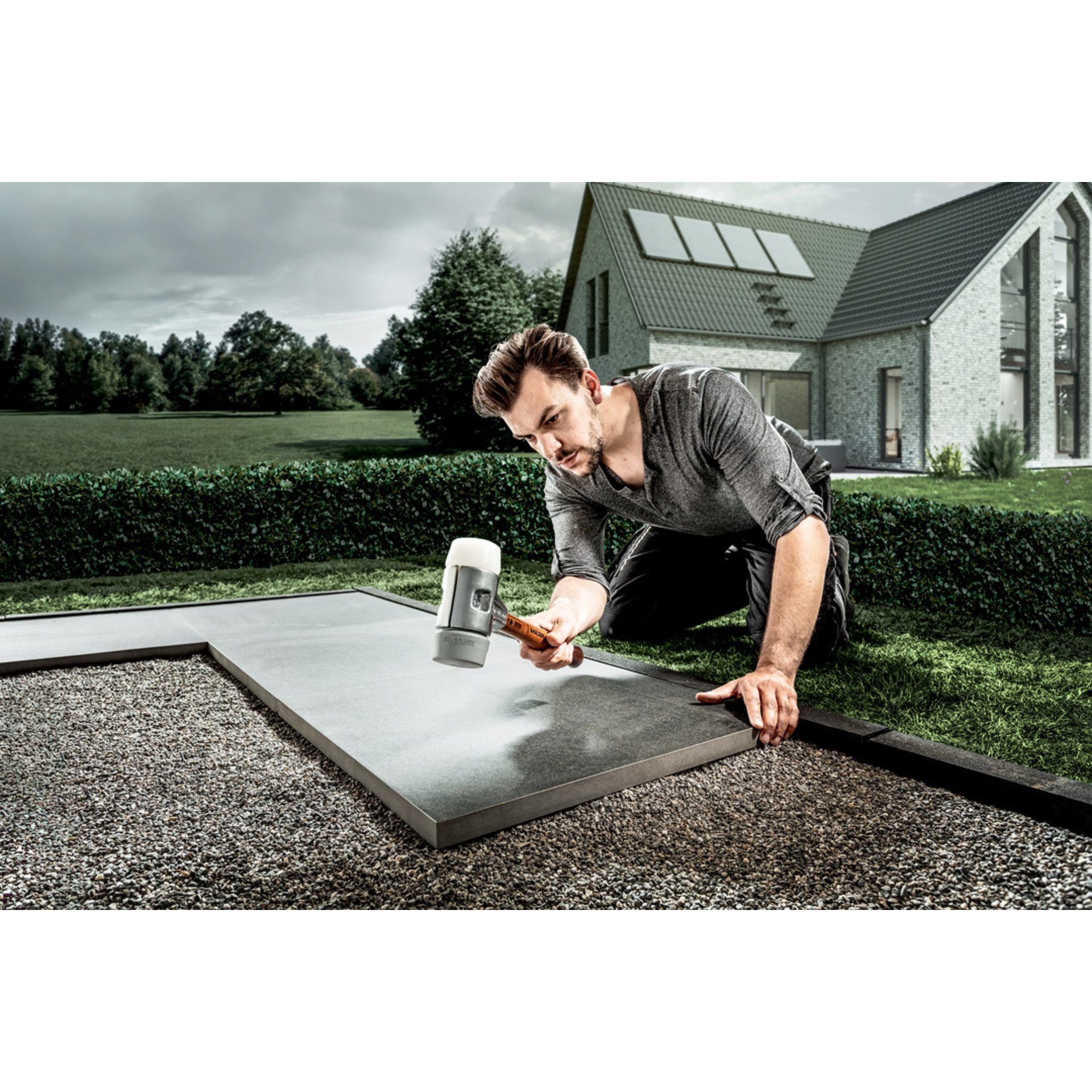 Hammer, Werkzeug, Gras, Pflanze, Nachbarschaft