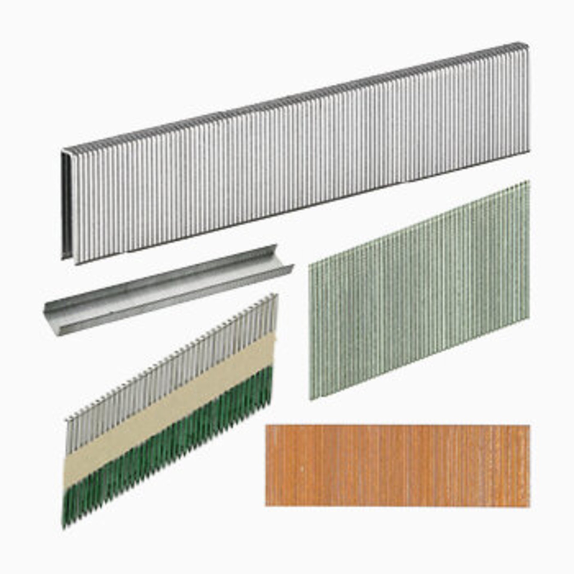 Nägel und Heftklammern