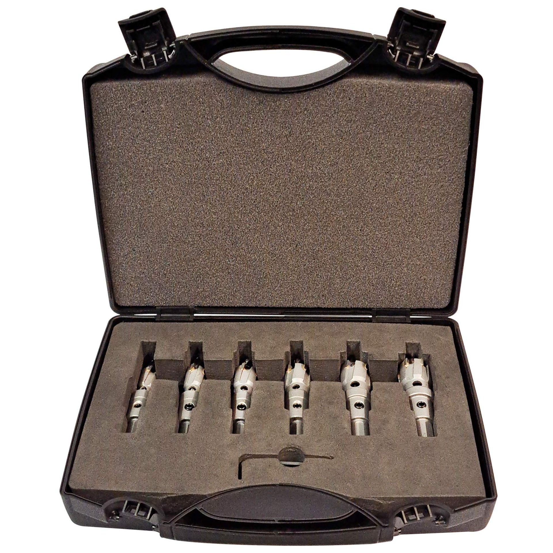 Hohlbohrer Set, Bohrerschaft, Metallbohrer, Koffer, Satz