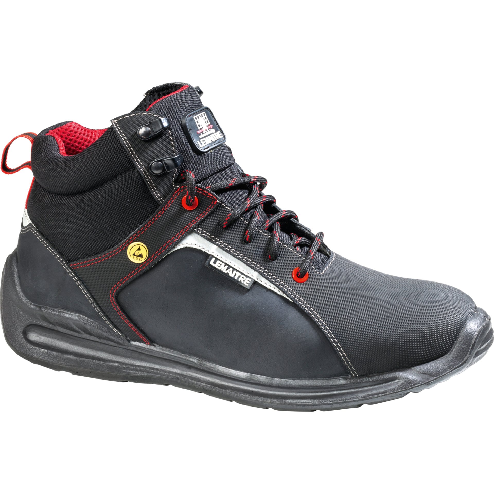 Stiefel, Schuh, Arbeitsstiefel, Gummisohle, Schwarz