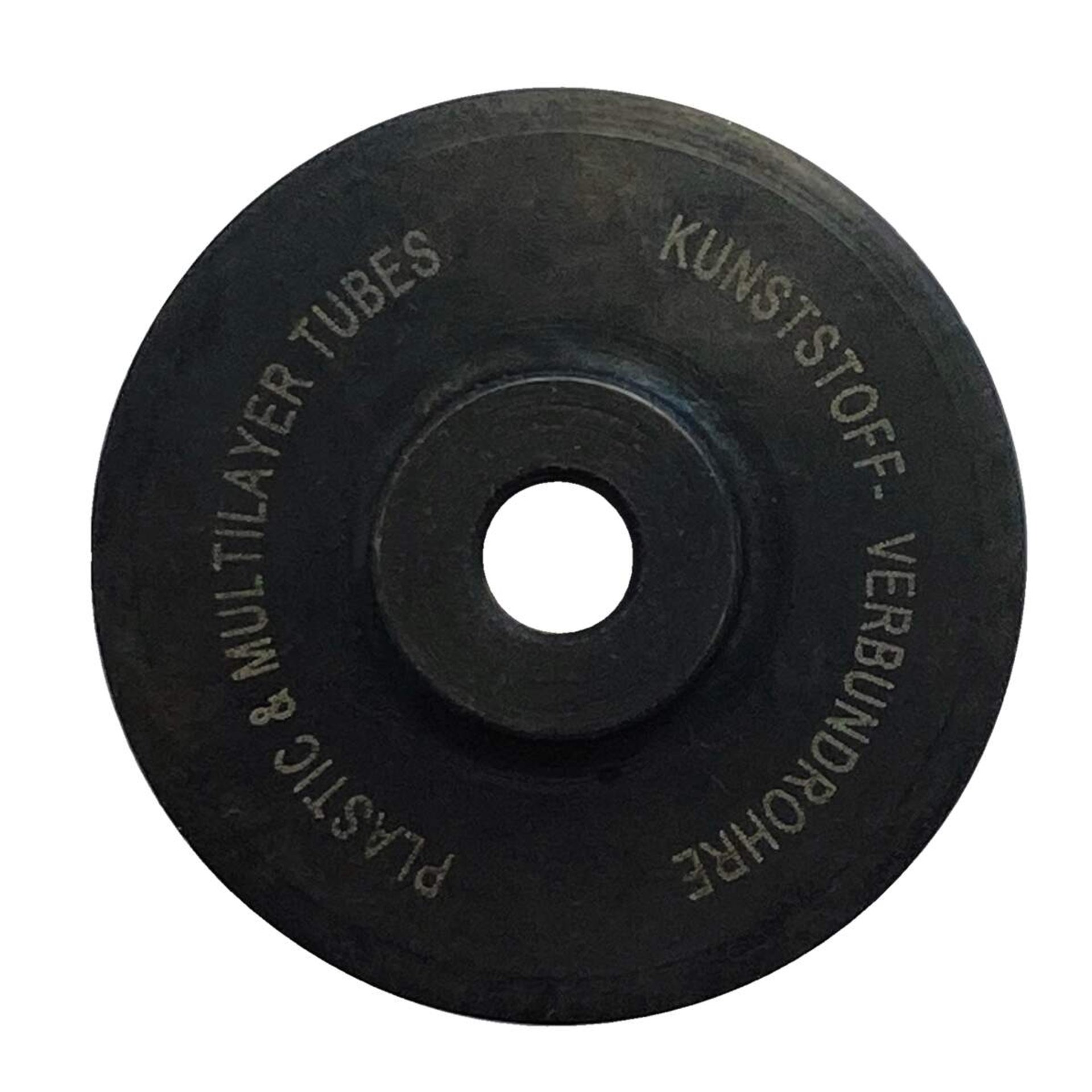 Gewichtscheibe, Krafttraining, Gusseisen, Schwarz, Rundform