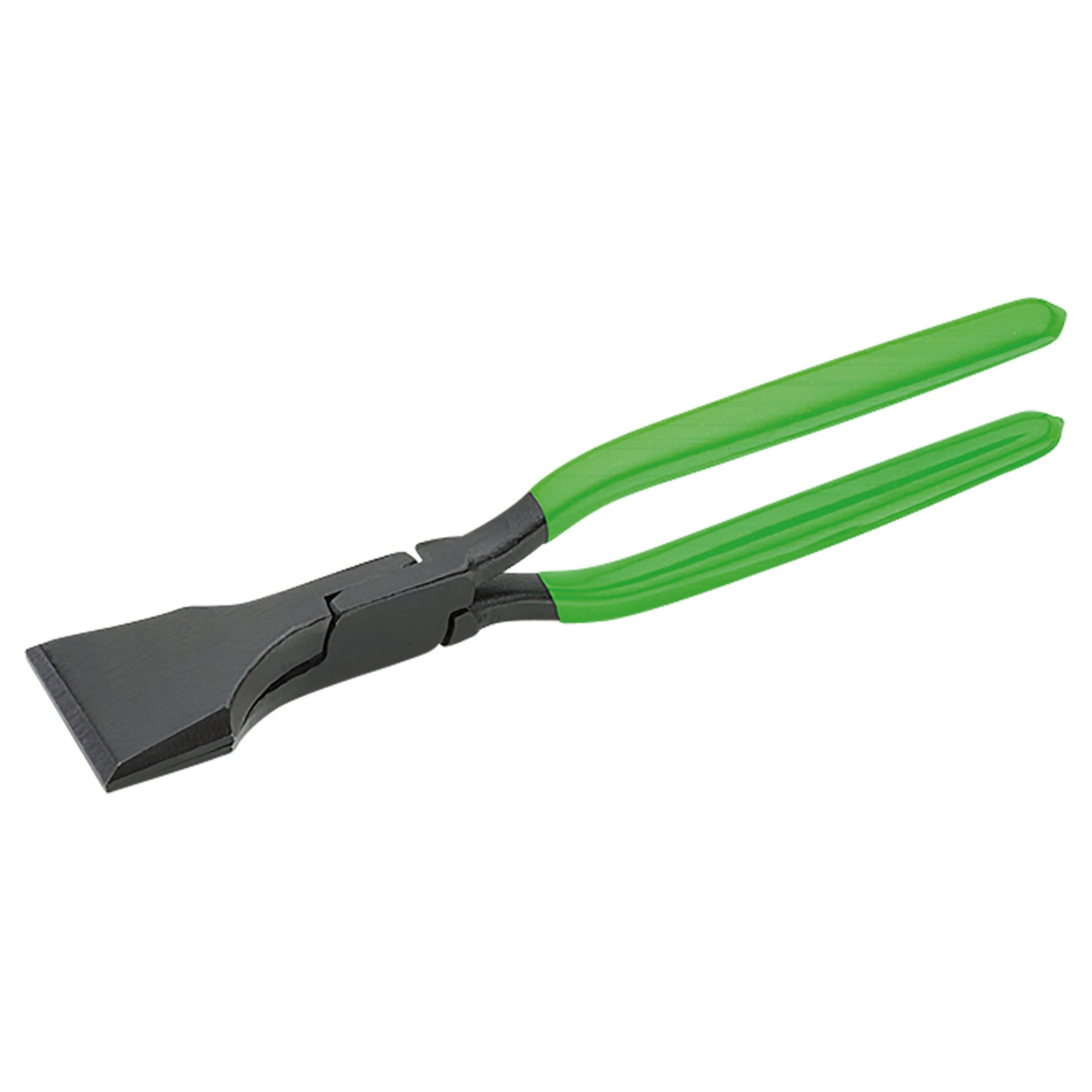 Zange, Flachzange, Griffszange, Grau, Grün