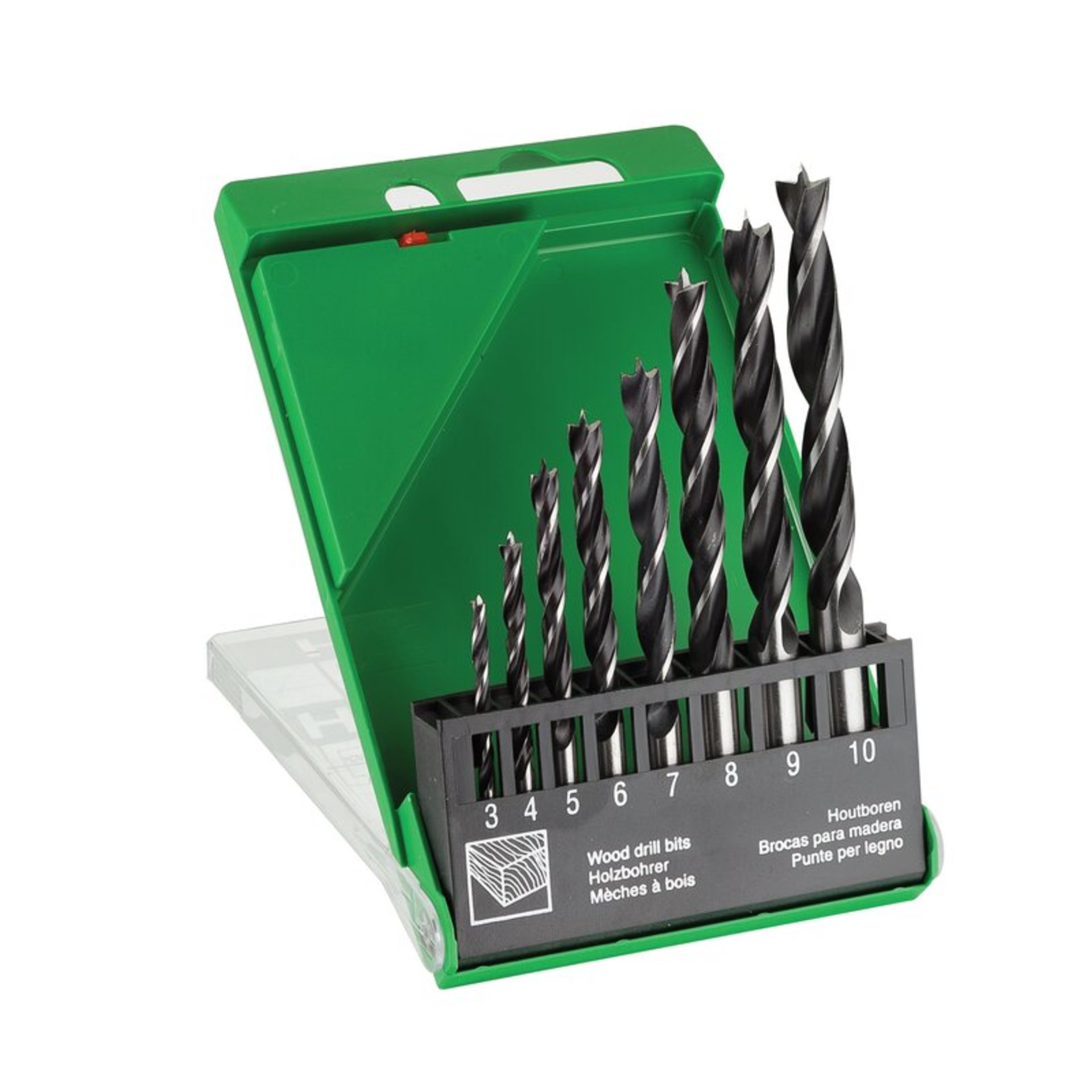 Hikoki CV-Holzbohrerset (8-teilig) 3/4/5/6/7/8/9/10 mm