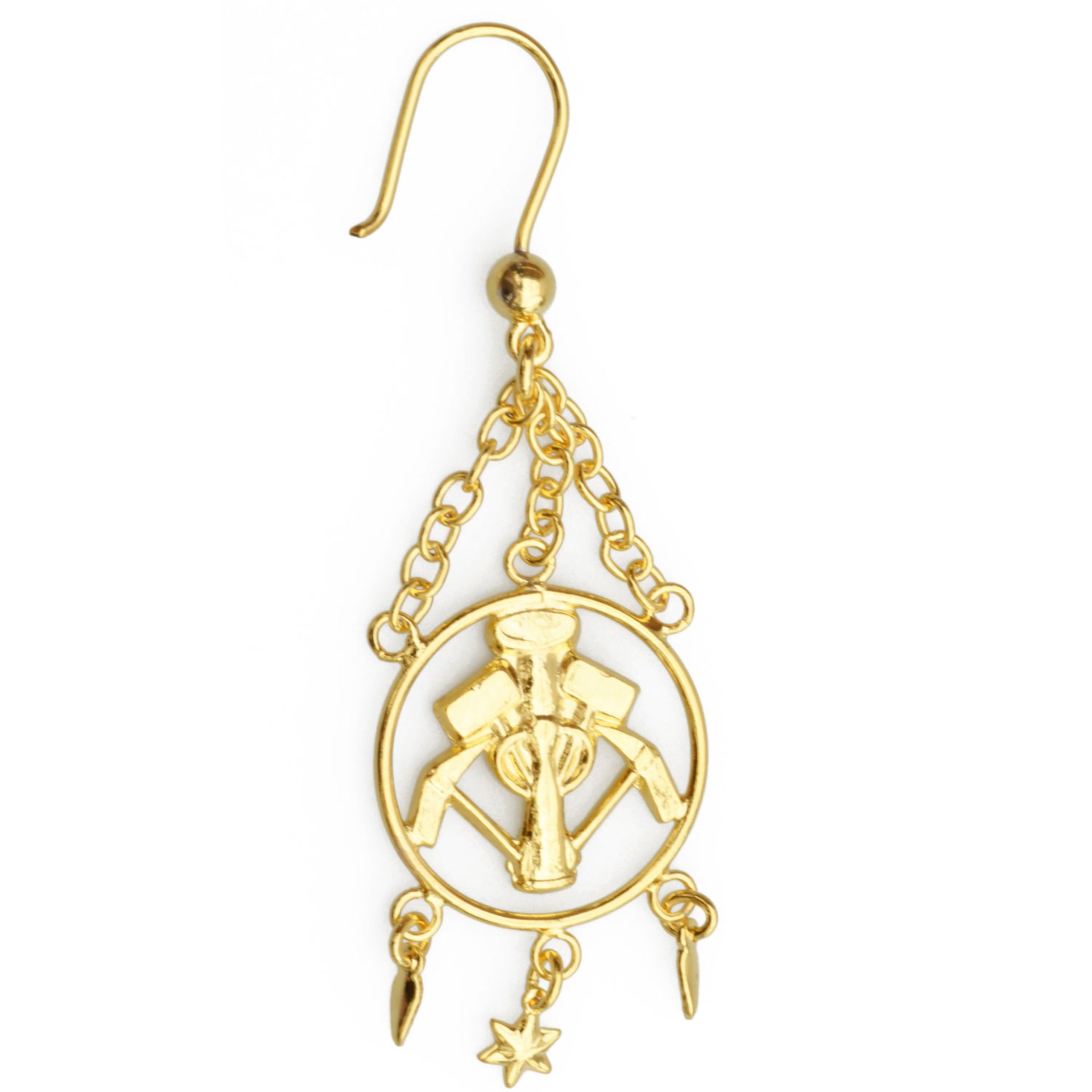 Zubehor, Ohrring, Schmuck, Gold