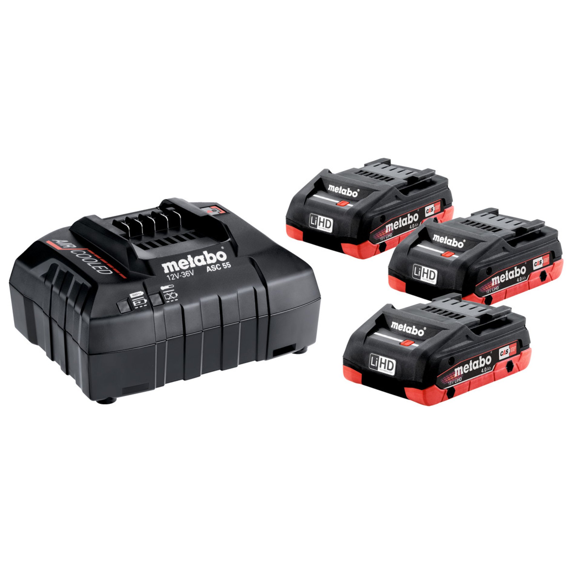 Metabo Basis-Set 3 x LiHD 4.0 Ah (685132000)