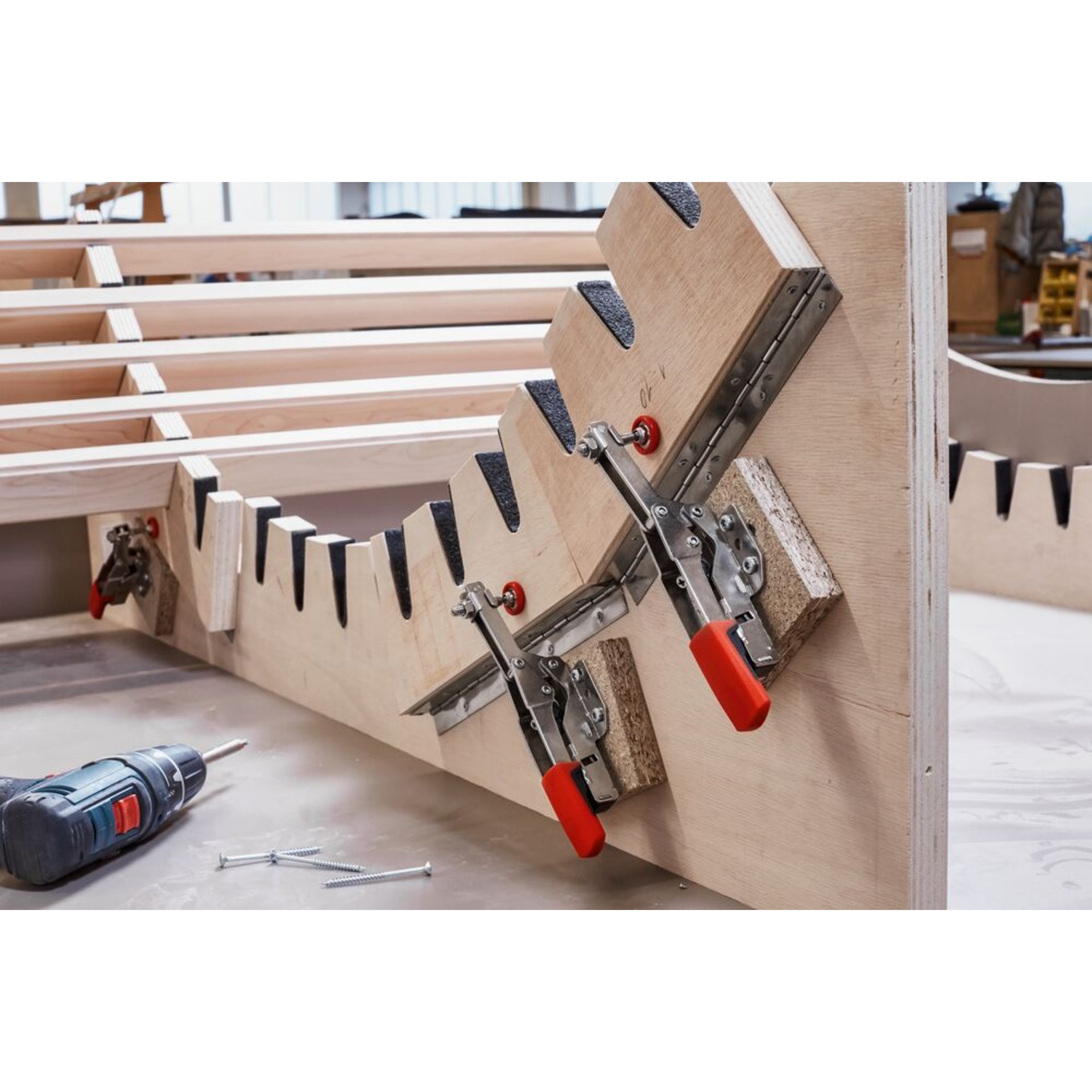 Holz, Sperrholz, Elektrische Bohrmaschine, Werkzeug, Innenarchitektur