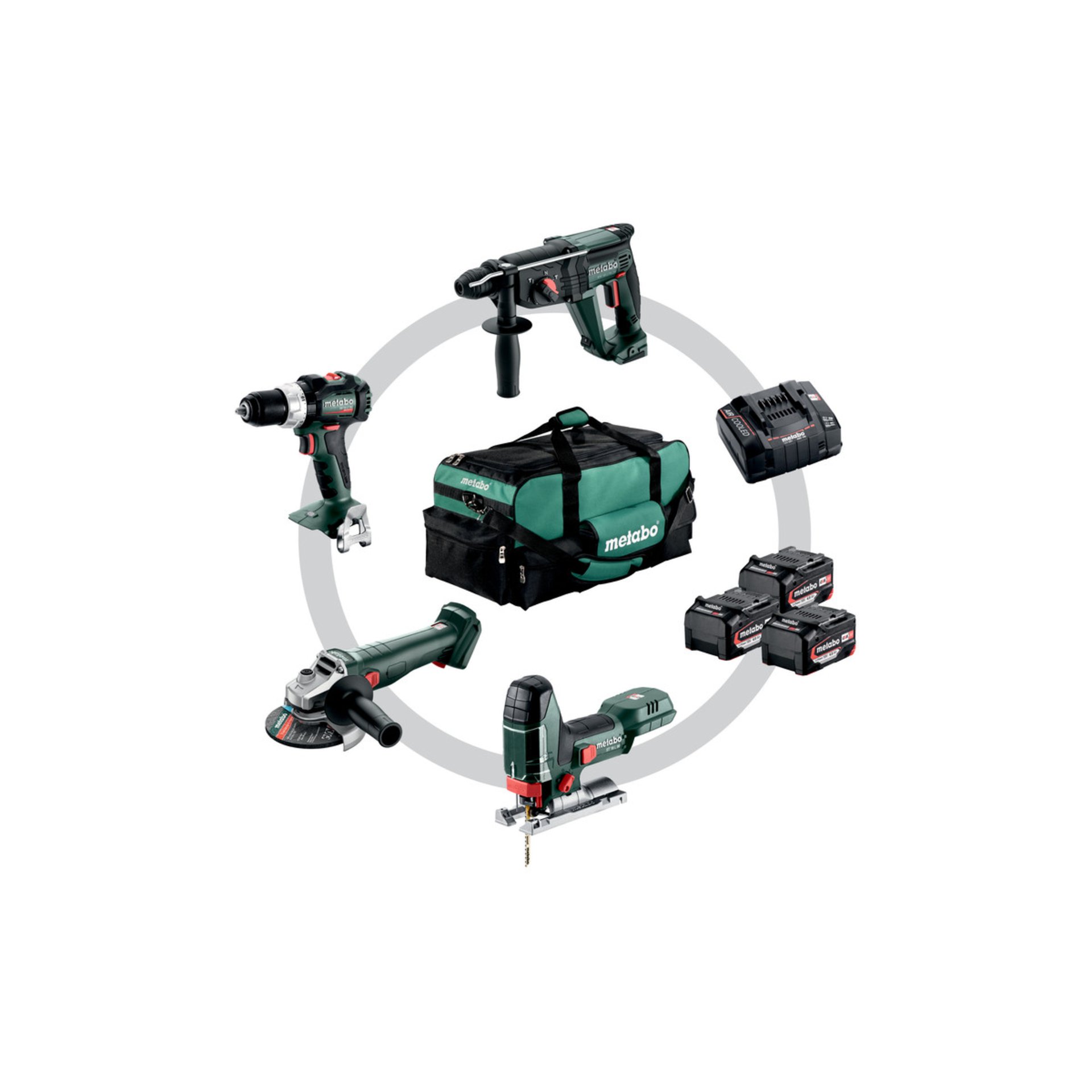 Metabo Akku Combo Set Bauhandwerk 4.3 (685214000) - Werkzeugtasche